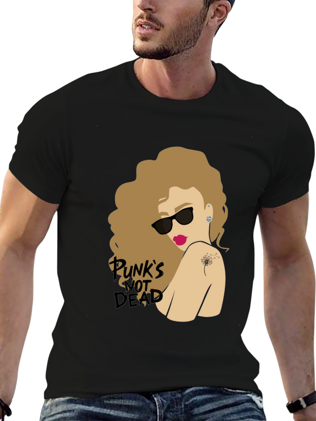 Punks Not Dead Graphic Tee - Unisex