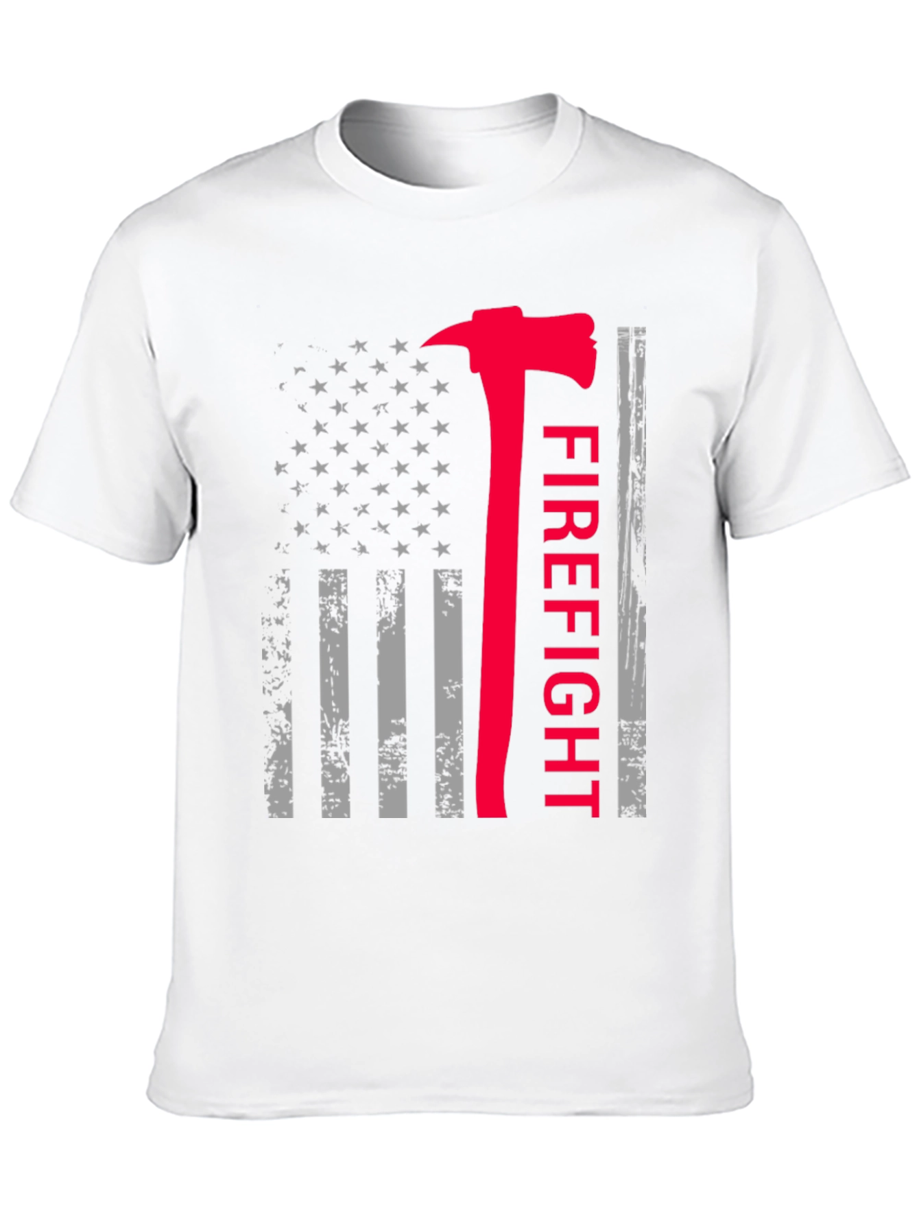 Firefight Axe Flag Graphic Tee