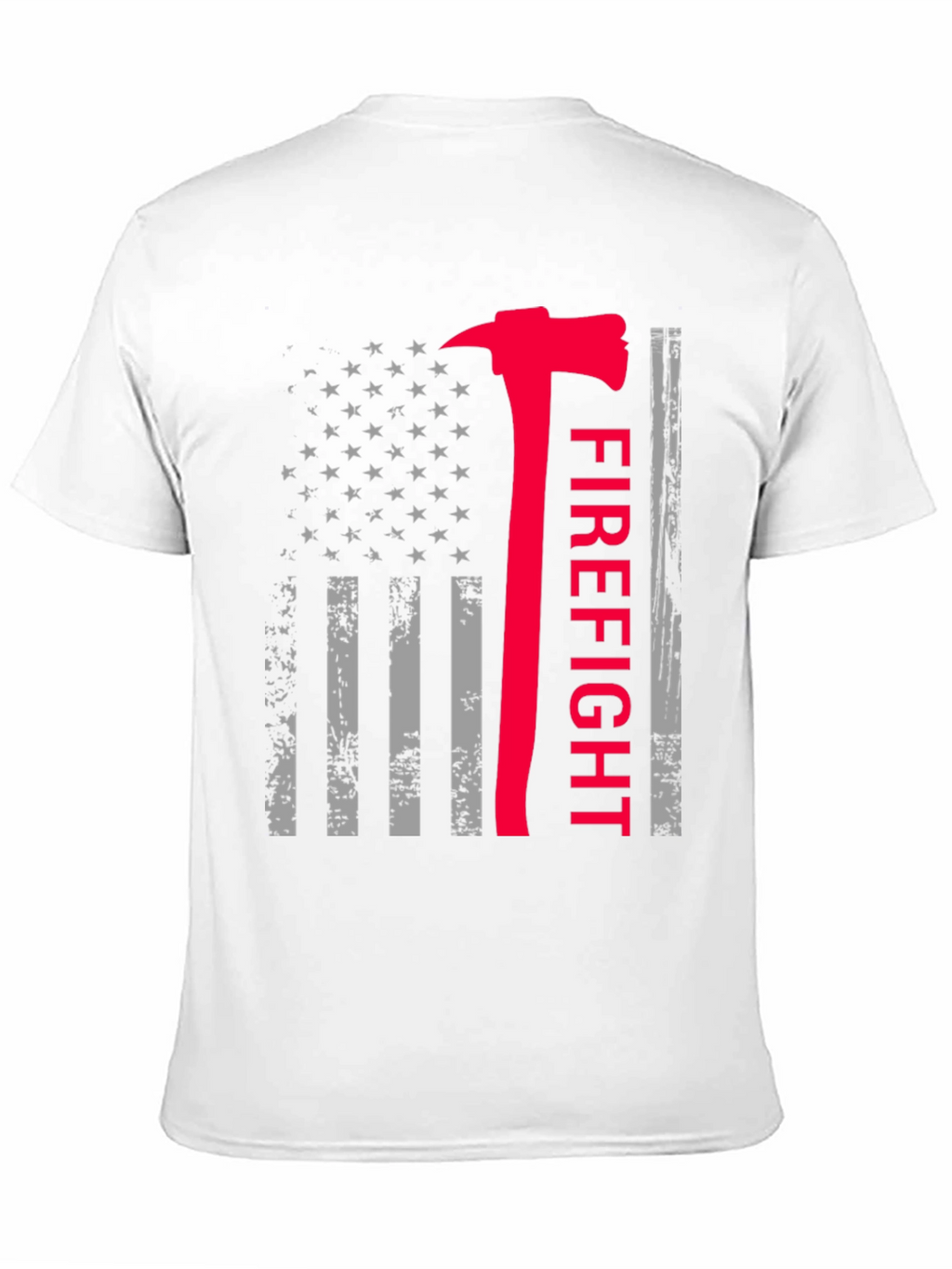 Firefight Axe Flag Graphic Tee