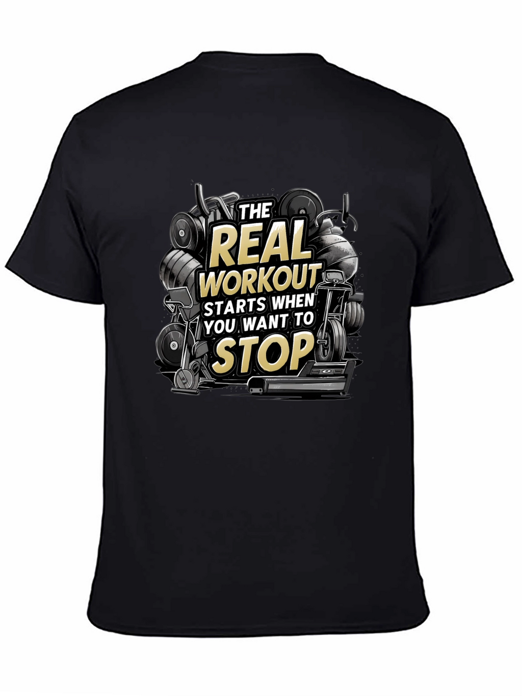 Workout Motivation Tee - The Real Workout