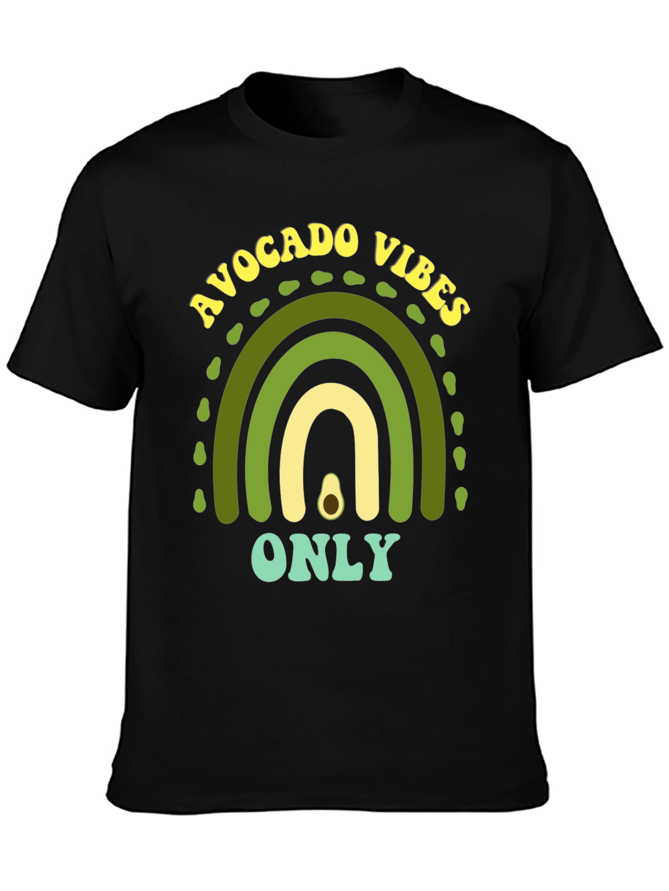 Avocado Vibes Only Graphic Tee