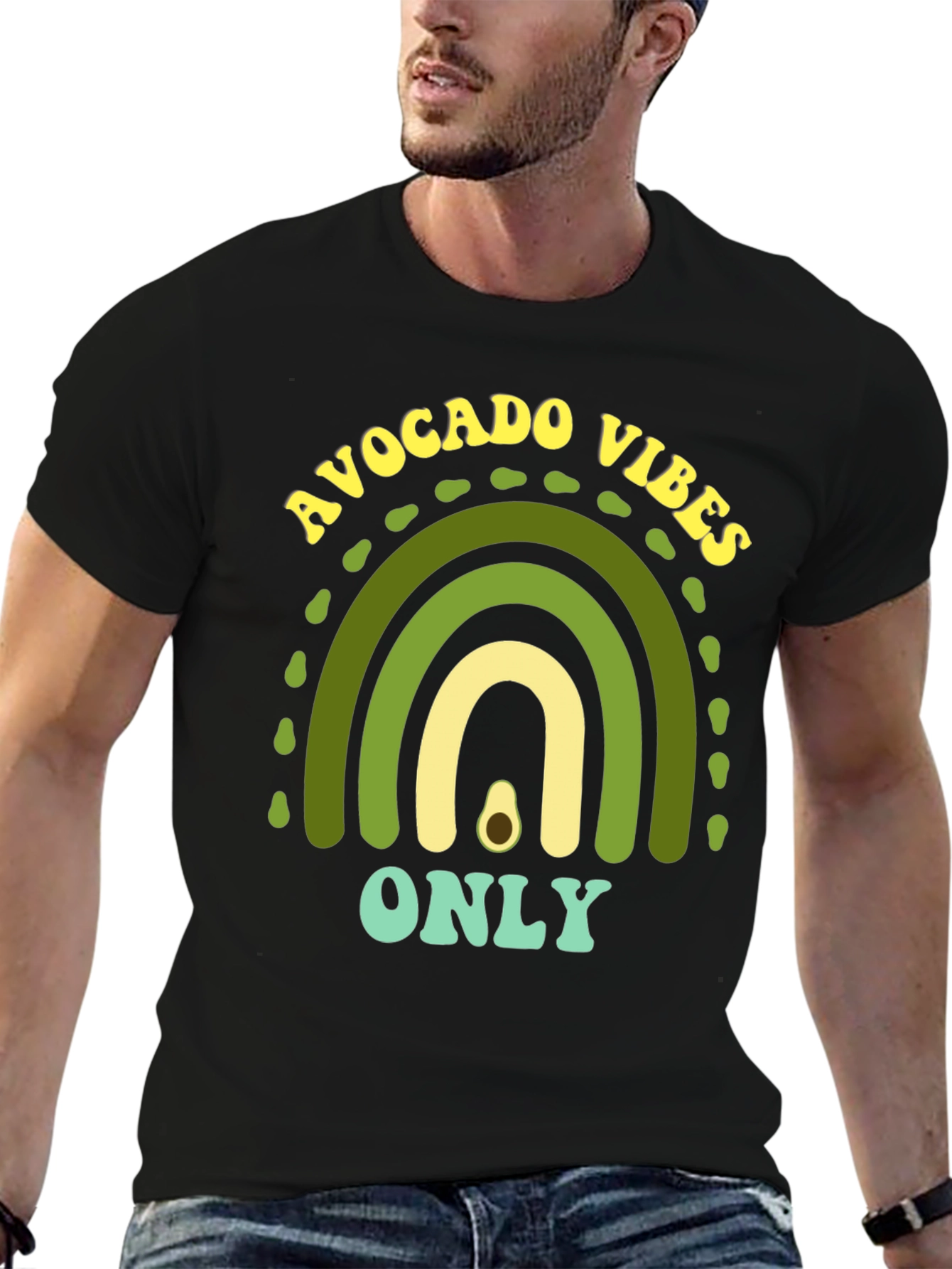 Avocado Vibes Only Graphic Tee