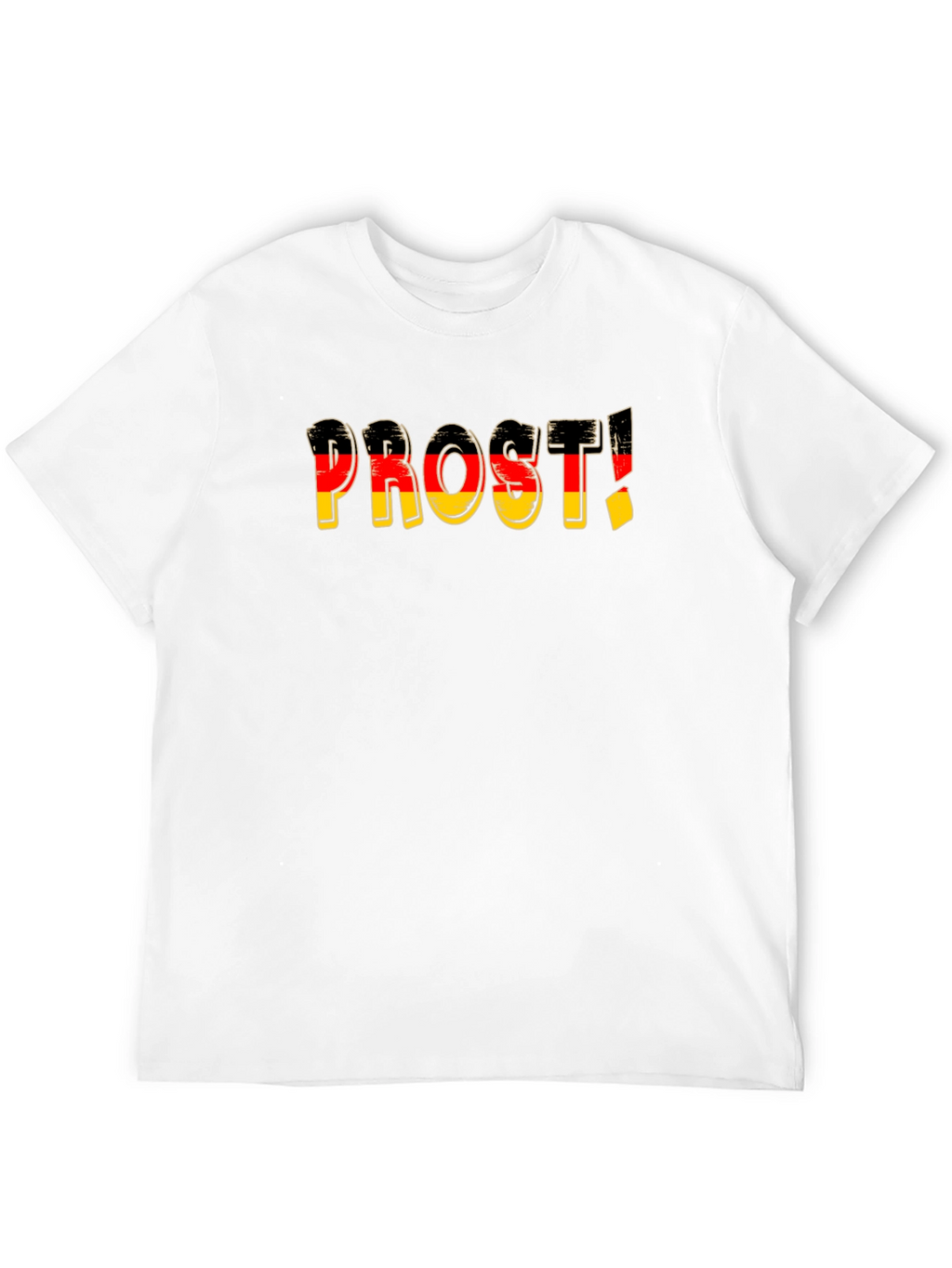 Prost! German Flag T-Shirt - Oktoberfest Beer Drinking Tee