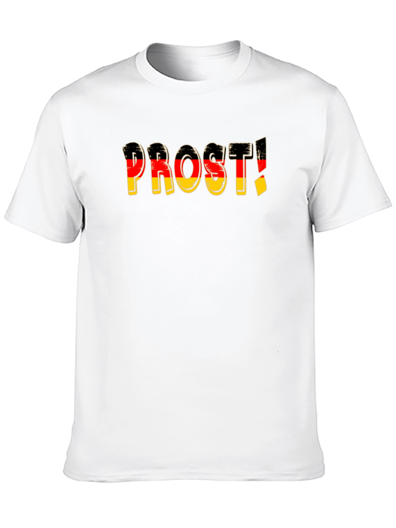 Prost! German Flag T-Shirt - Oktoberfest Beer Drinking Tee