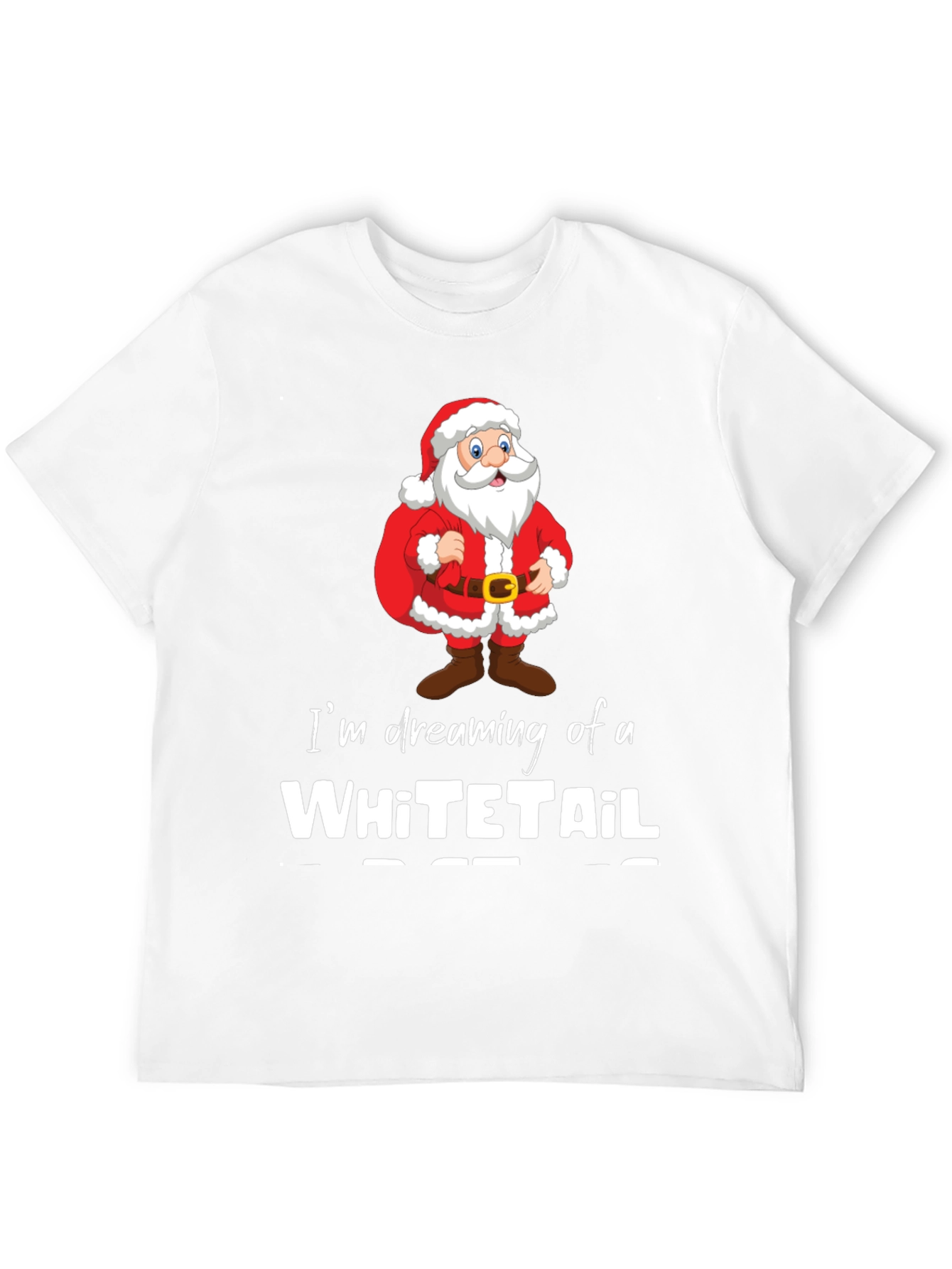 Dreaming of a Whitetail Christmas T-Shirt