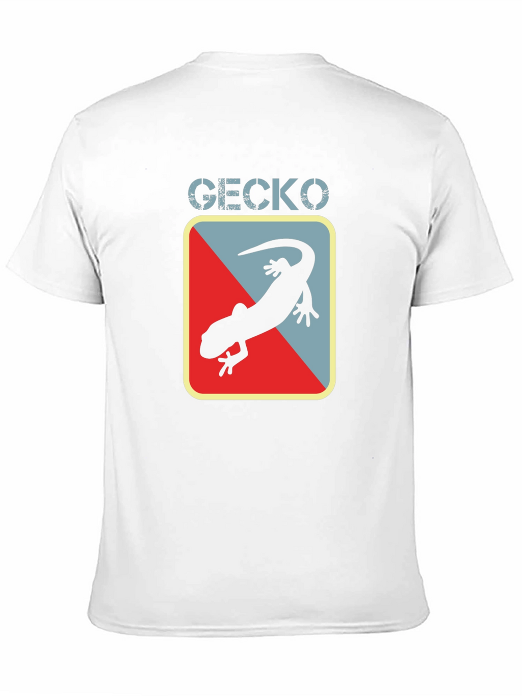 Gecko Graphic Tee - Black Cotton T-Shirt