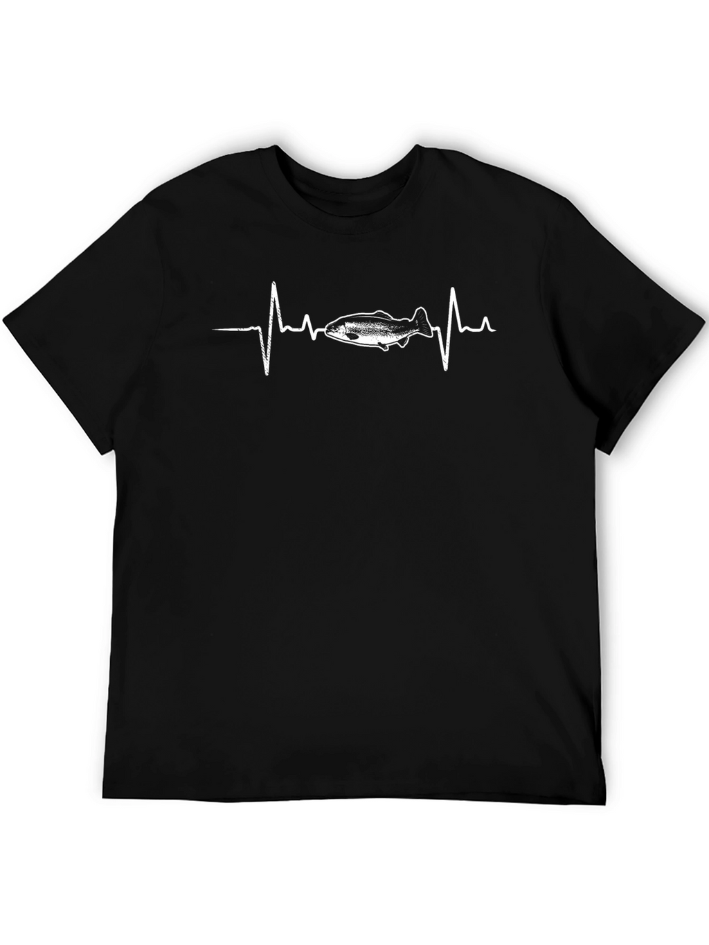 Heartbeat Fish Graphic T-Shirt