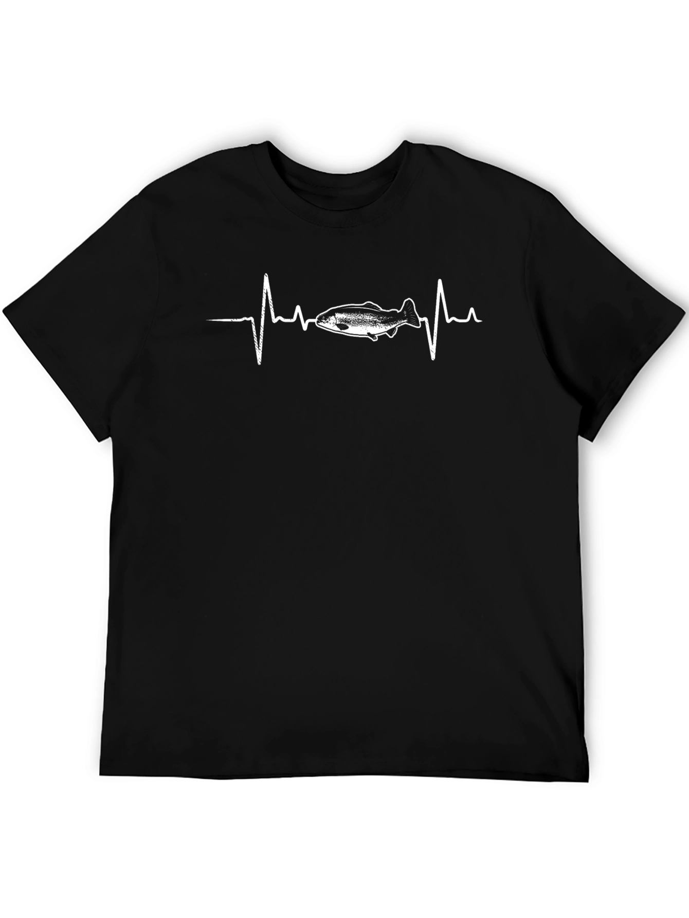 Heartbeat Fish Graphic T-Shirt