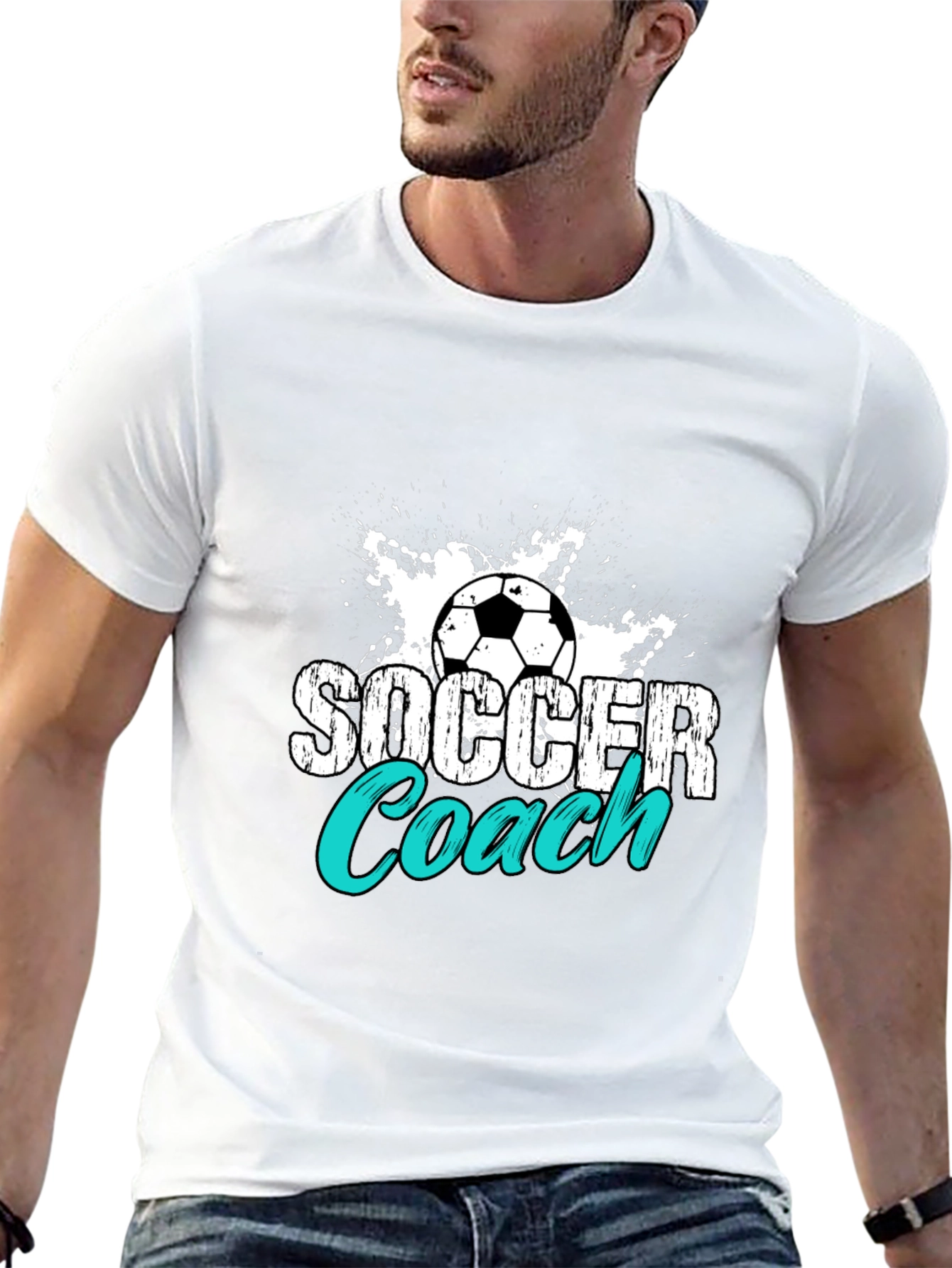 Soccer Coach T-Shirt - Sports Fan Apparel