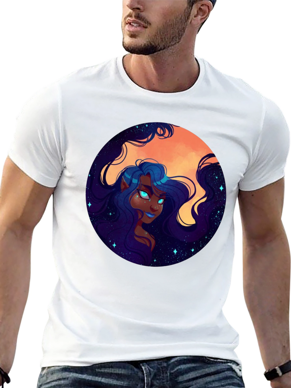 Celestial Elf Graphic T-Shirt