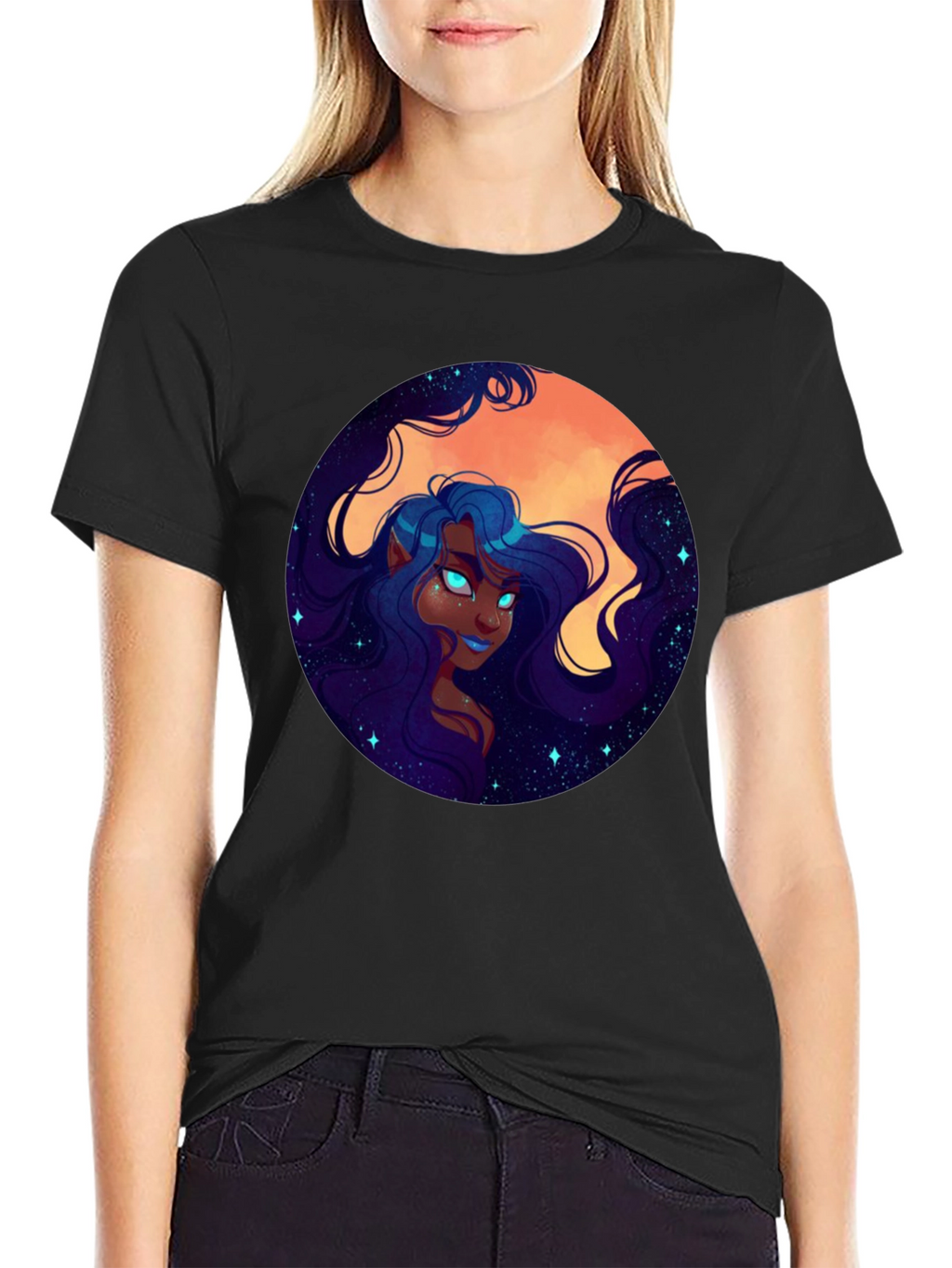 Celestial Elf Graphic T-Shirt