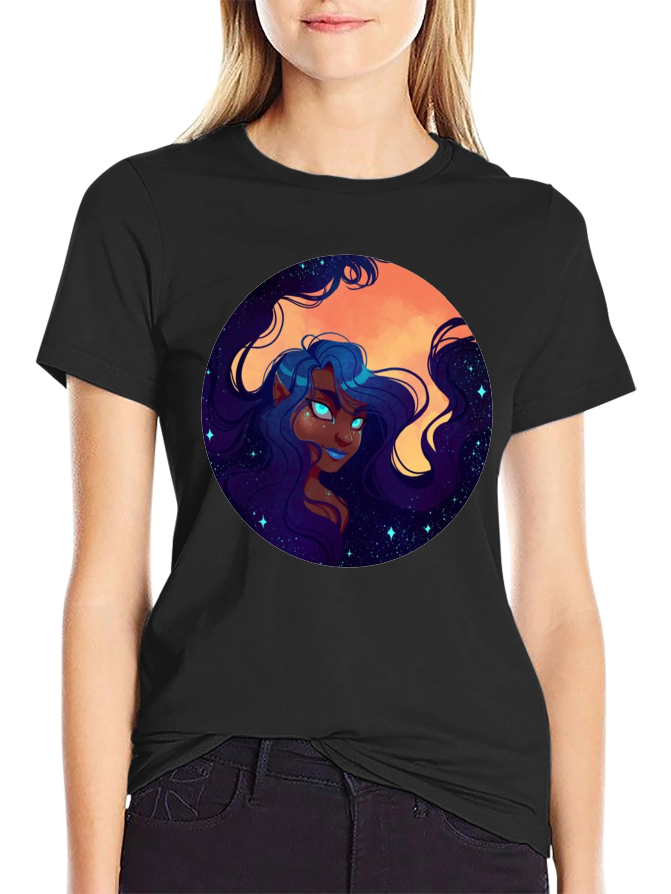 Celestial Elf Graphic T-Shirt