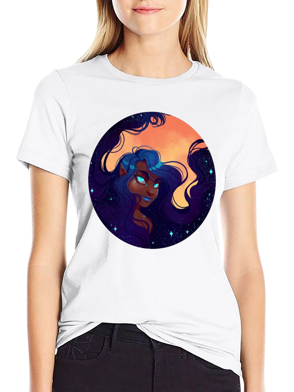 Celestial Elf Graphic T-Shirt
