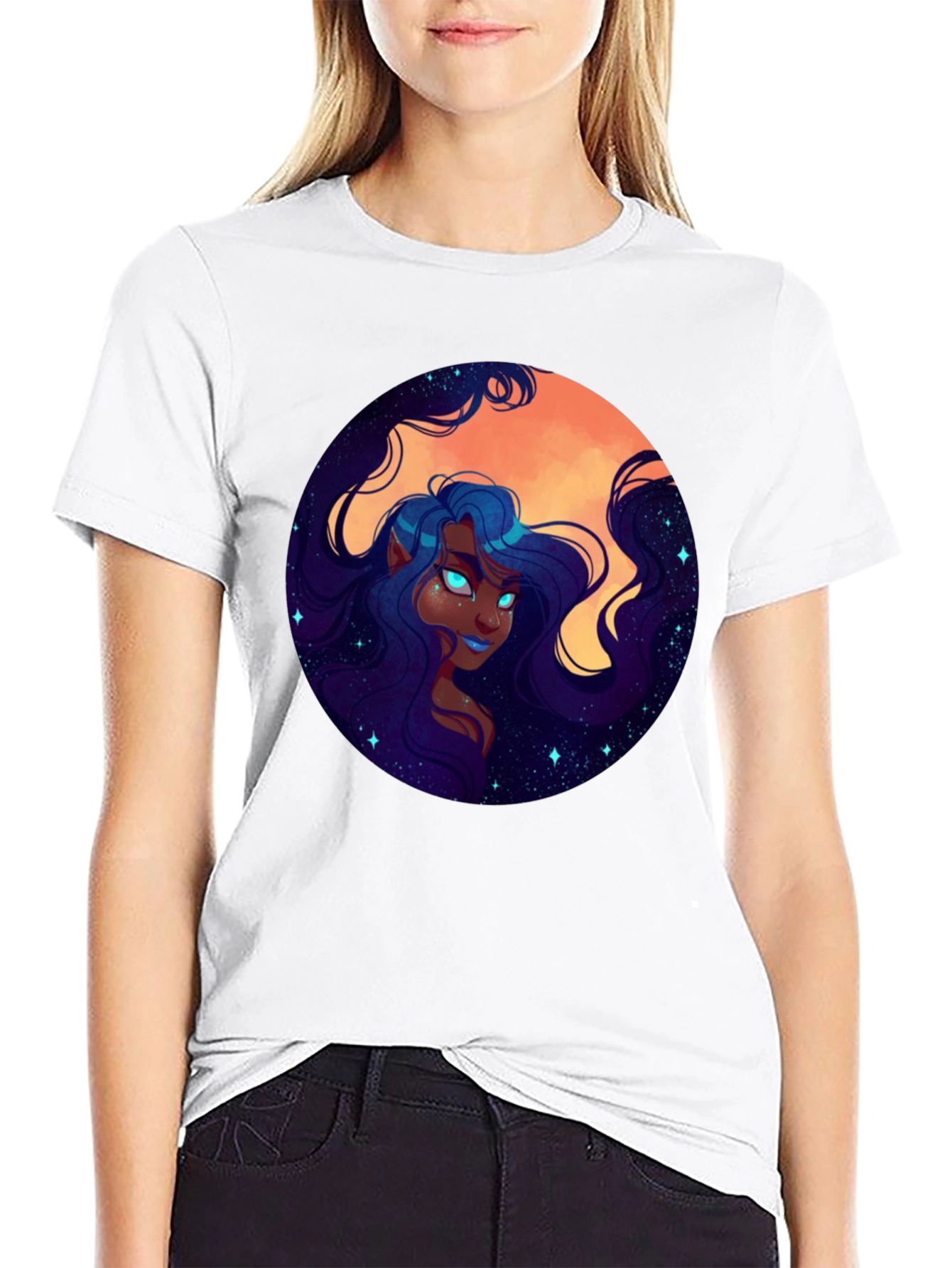 Celestial Elf Graphic T-Shirt