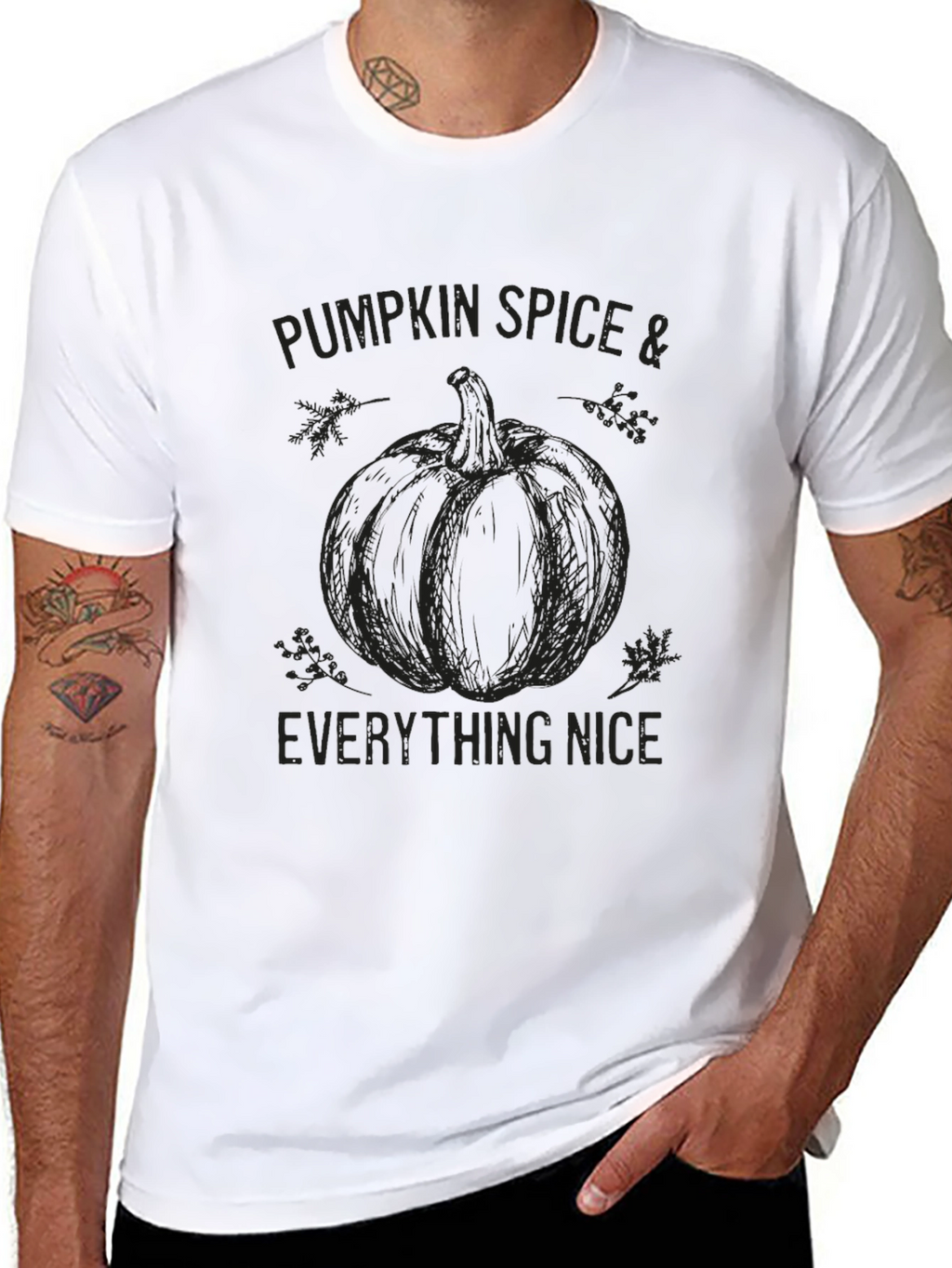 Pumpkin Spice & Everything Nice Graphic Tee