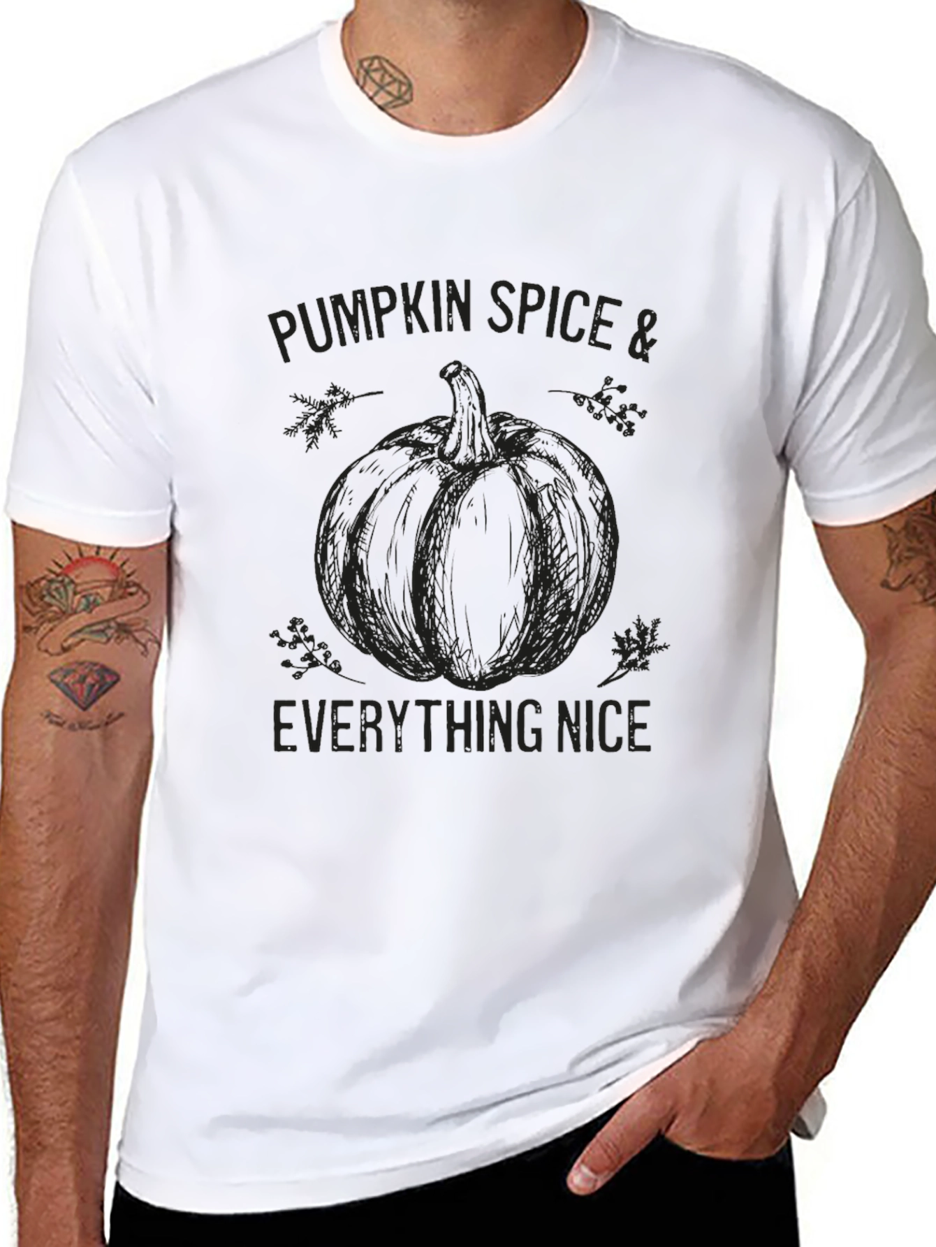 Pumpkin Spice & Everything Nice Graphic Tee