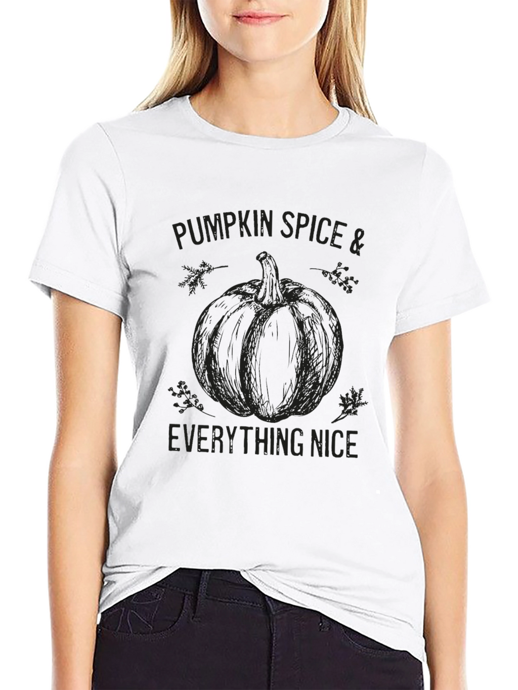 Pumpkin Spice & Everything Nice Graphic Tee