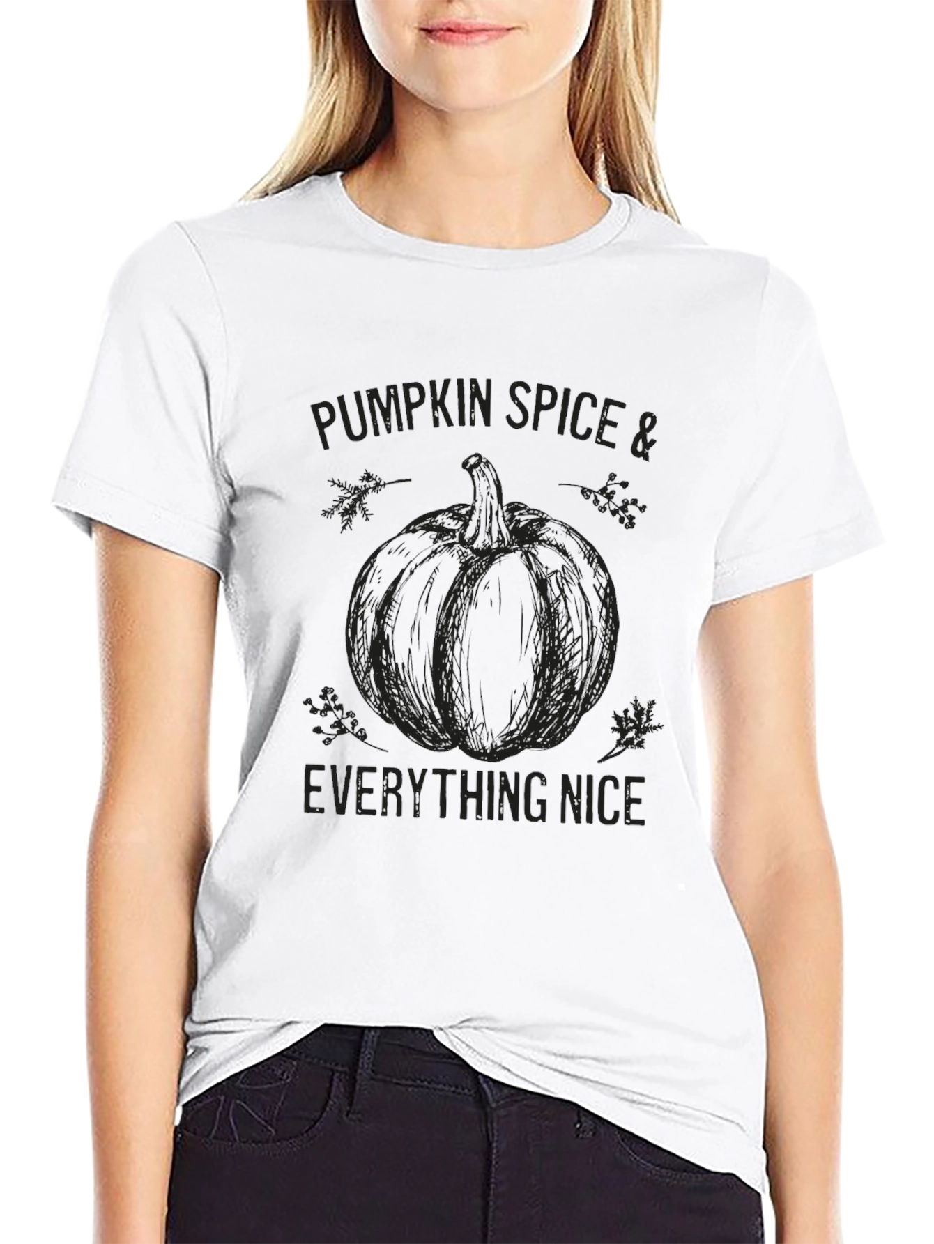 Pumpkin Spice & Everything Nice Graphic Tee