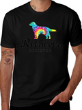 Retriever Believer Tie Dye Dog T-Shirt