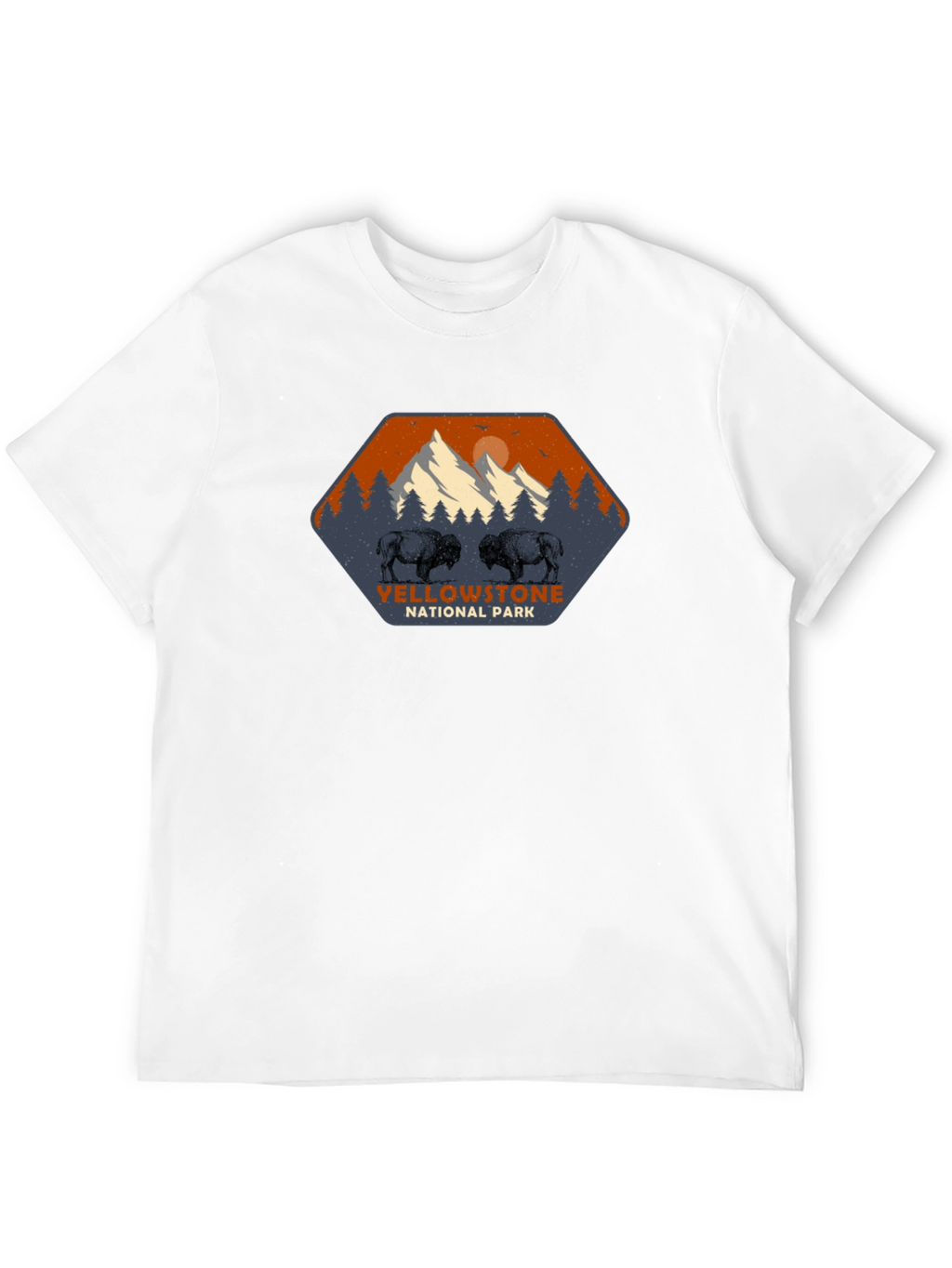Yellowstone National Park Bison Graphic Tee