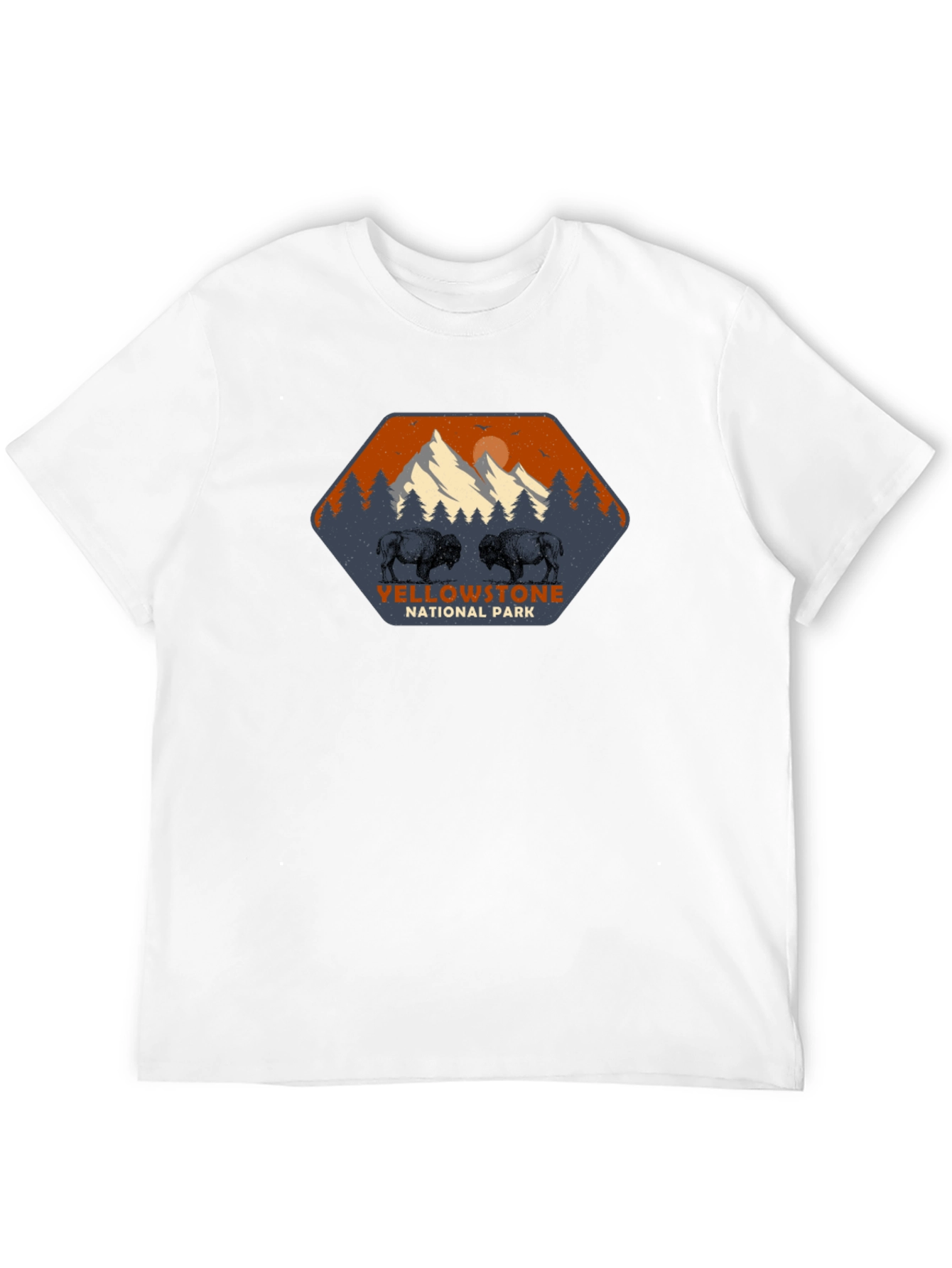 Yellowstone National Park Bison Graphic Tee