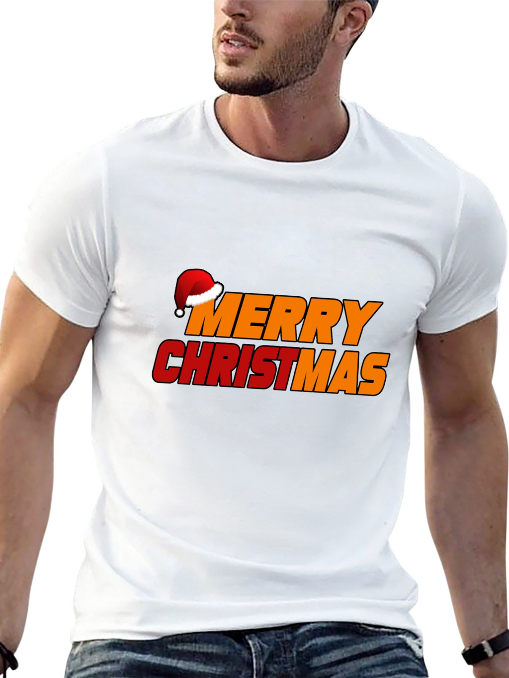 Merry Christmas Graphic T-Shirt - Holiday Style
