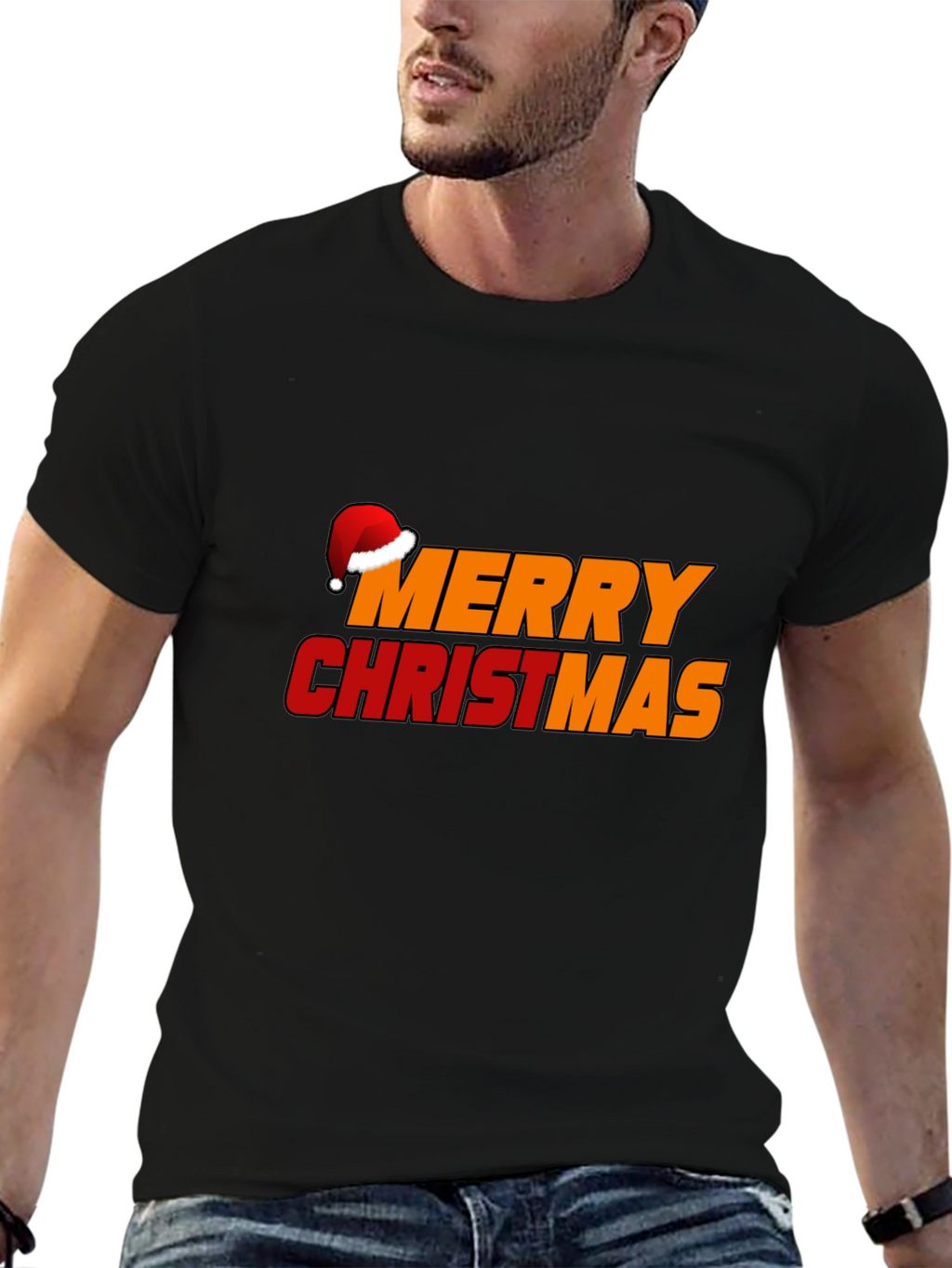 Merry Christmas Graphic T-Shirt - Holiday Style