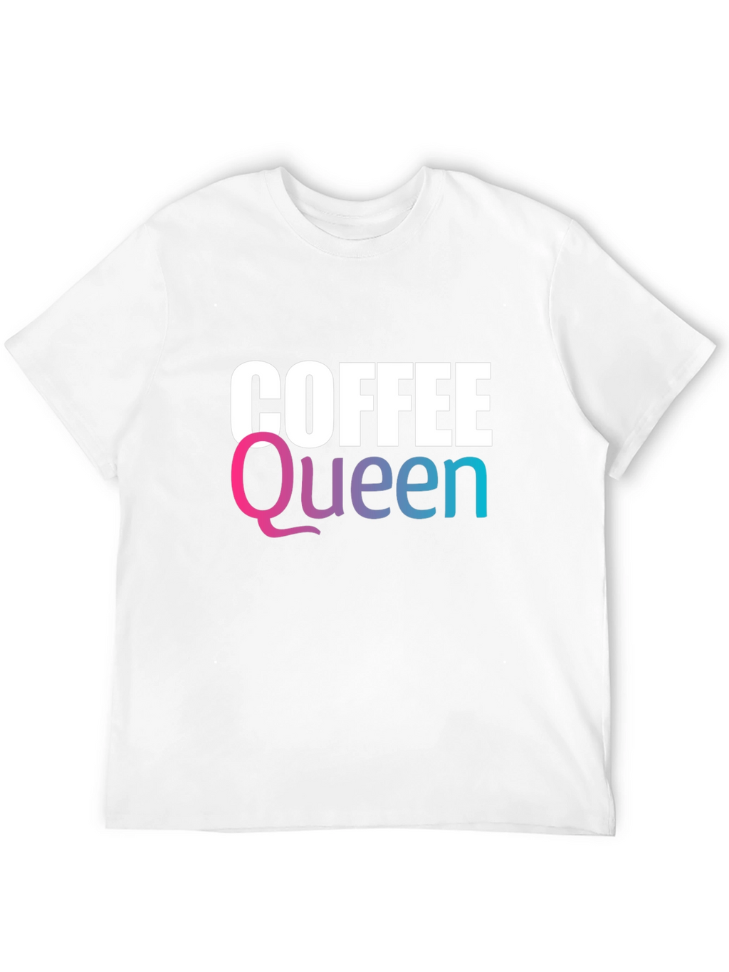 Coffee Queen Graphic Tee - Black Unisex Shirt