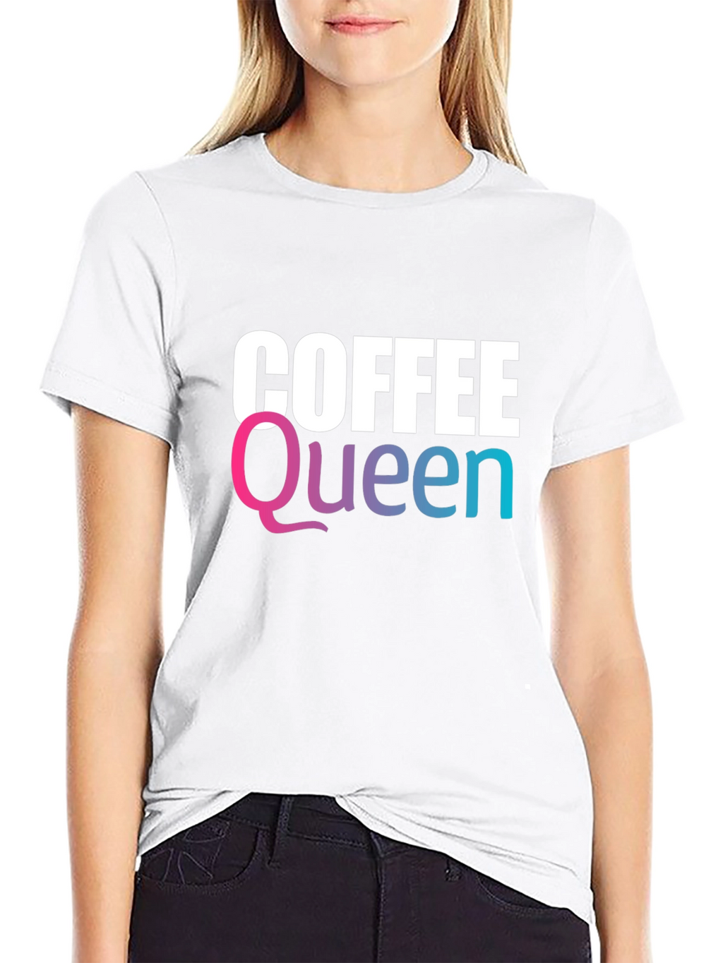 Coffee Queen Graphic Tee - Black Unisex Shirt