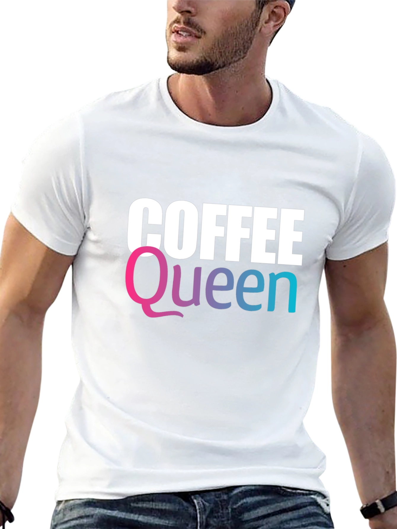 Coffee Queen Graphic Tee - Black Unisex Shirt