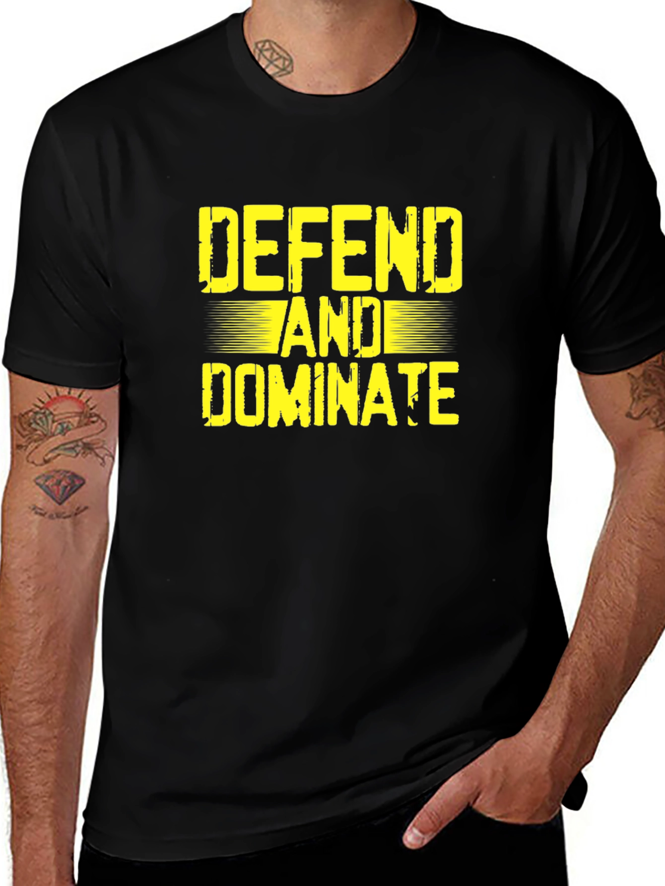 Defend and Dominate Graphic T-Shirt
