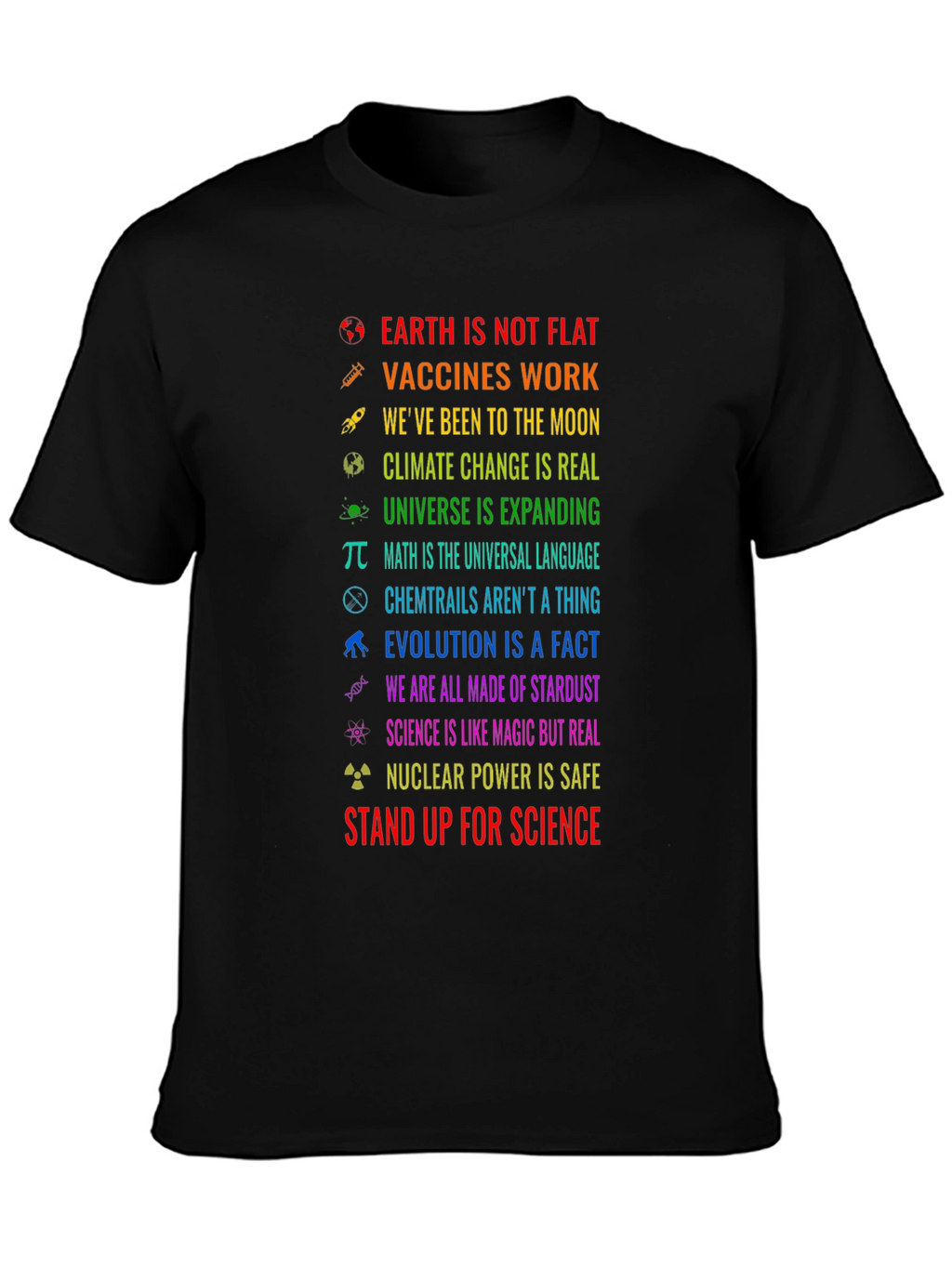 Science Facts Graphic Tee