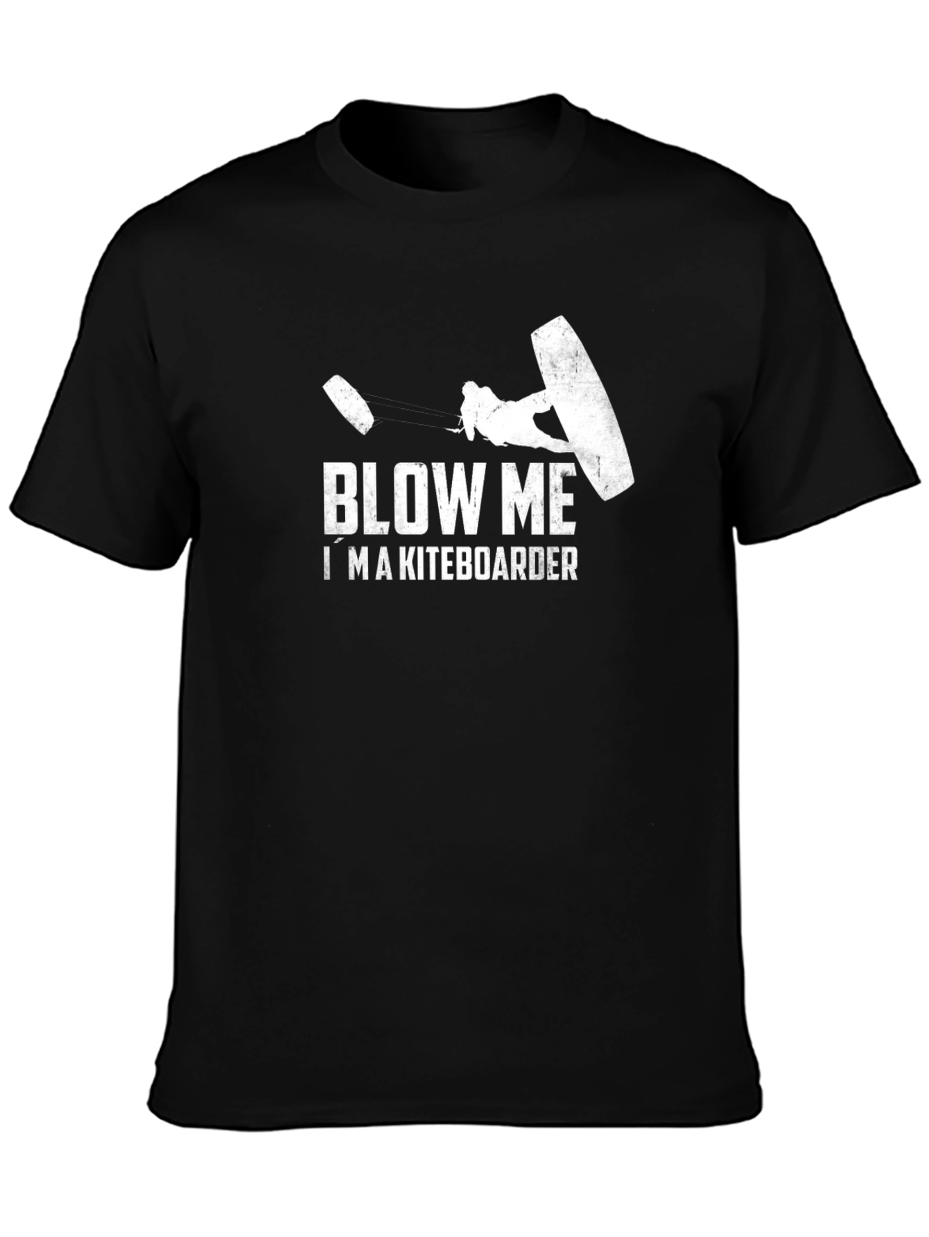Blow Me Im a Kiteboarder Graphic T-Shirt