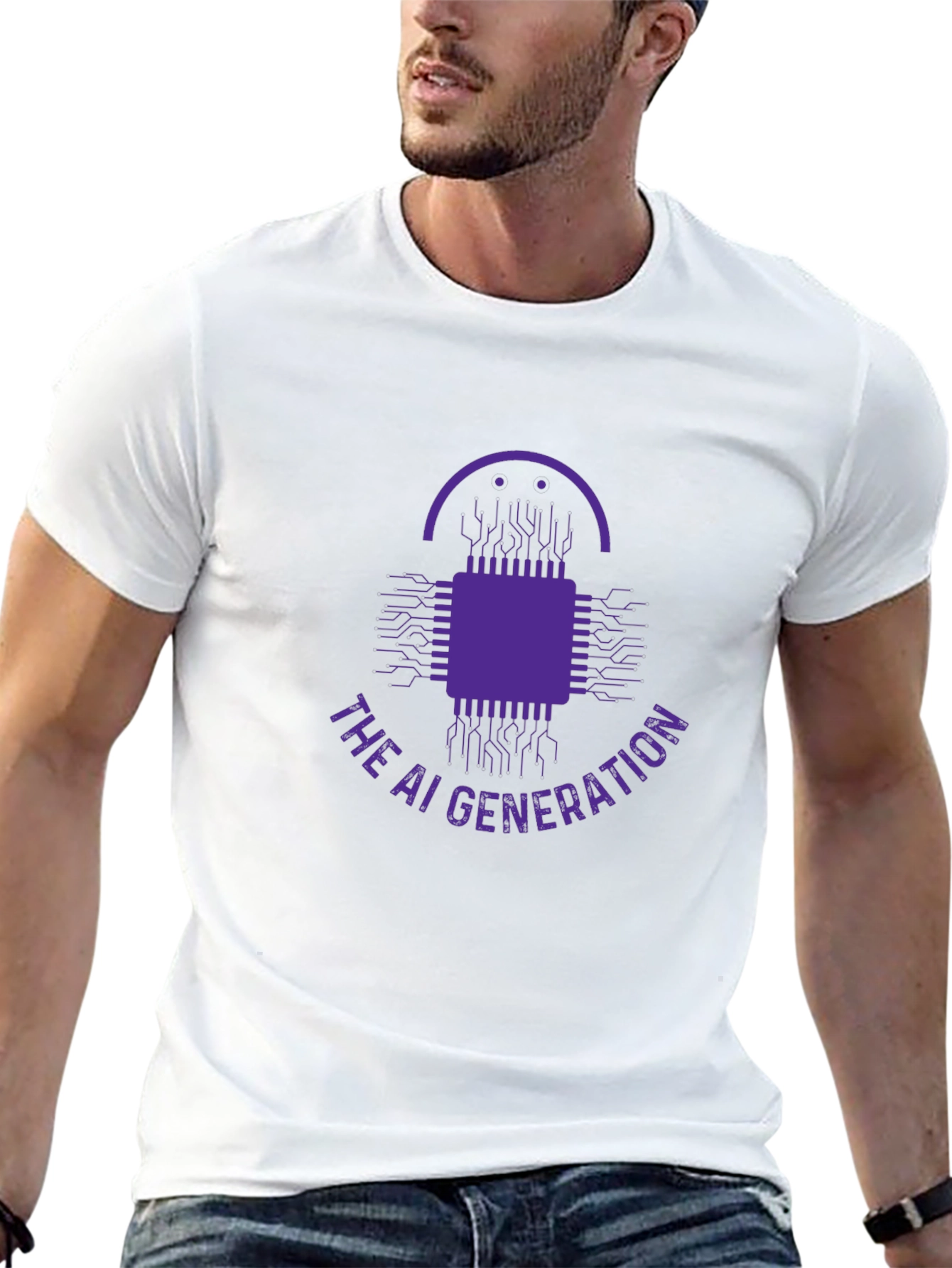 The AI Generation Graphic T-Shirt