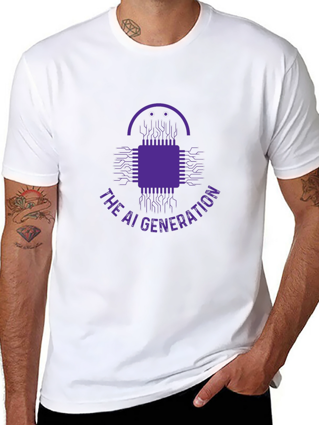 The AI Generation Graphic T-Shirt