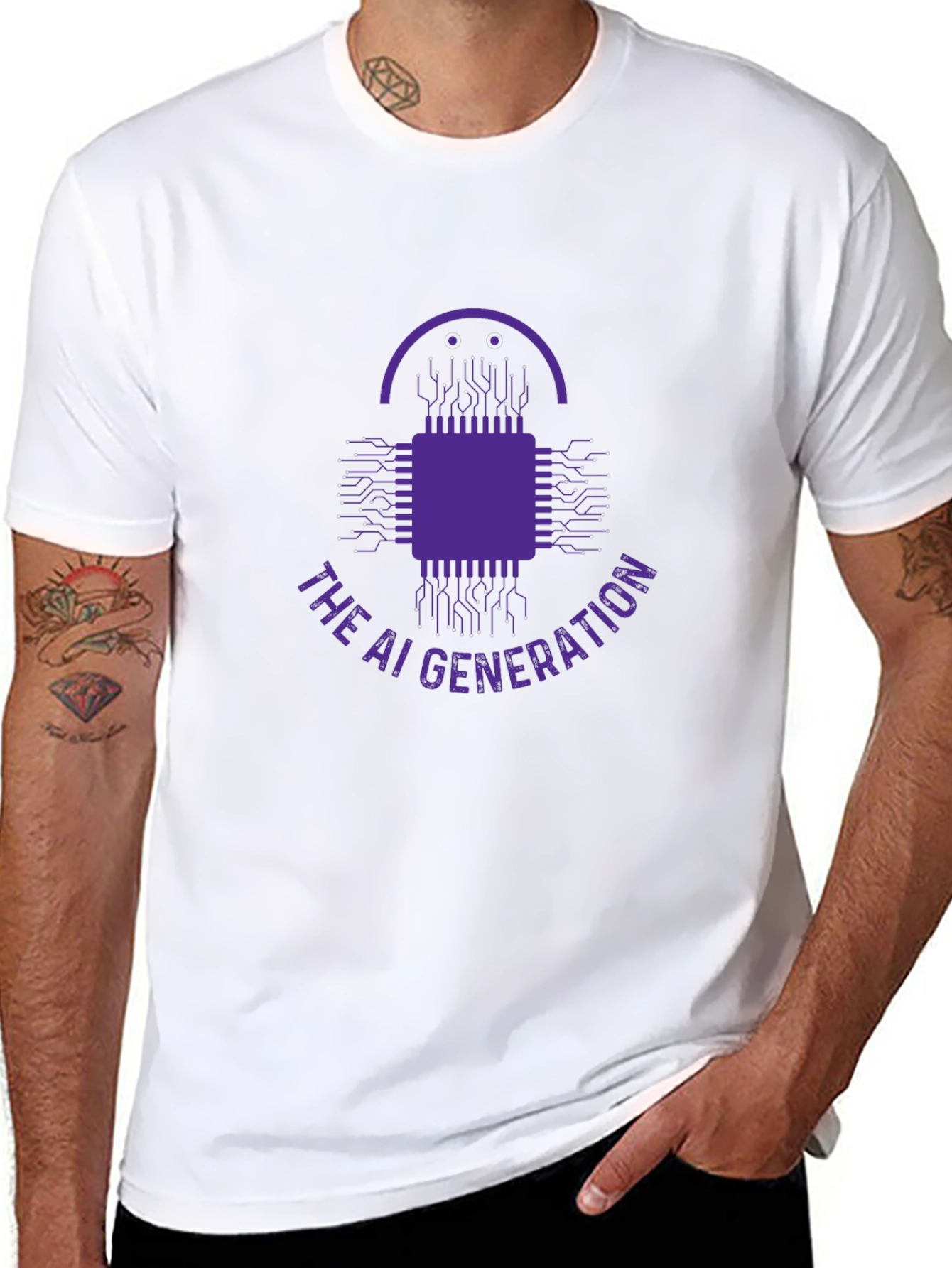 The AI Generation Graphic T-Shirt