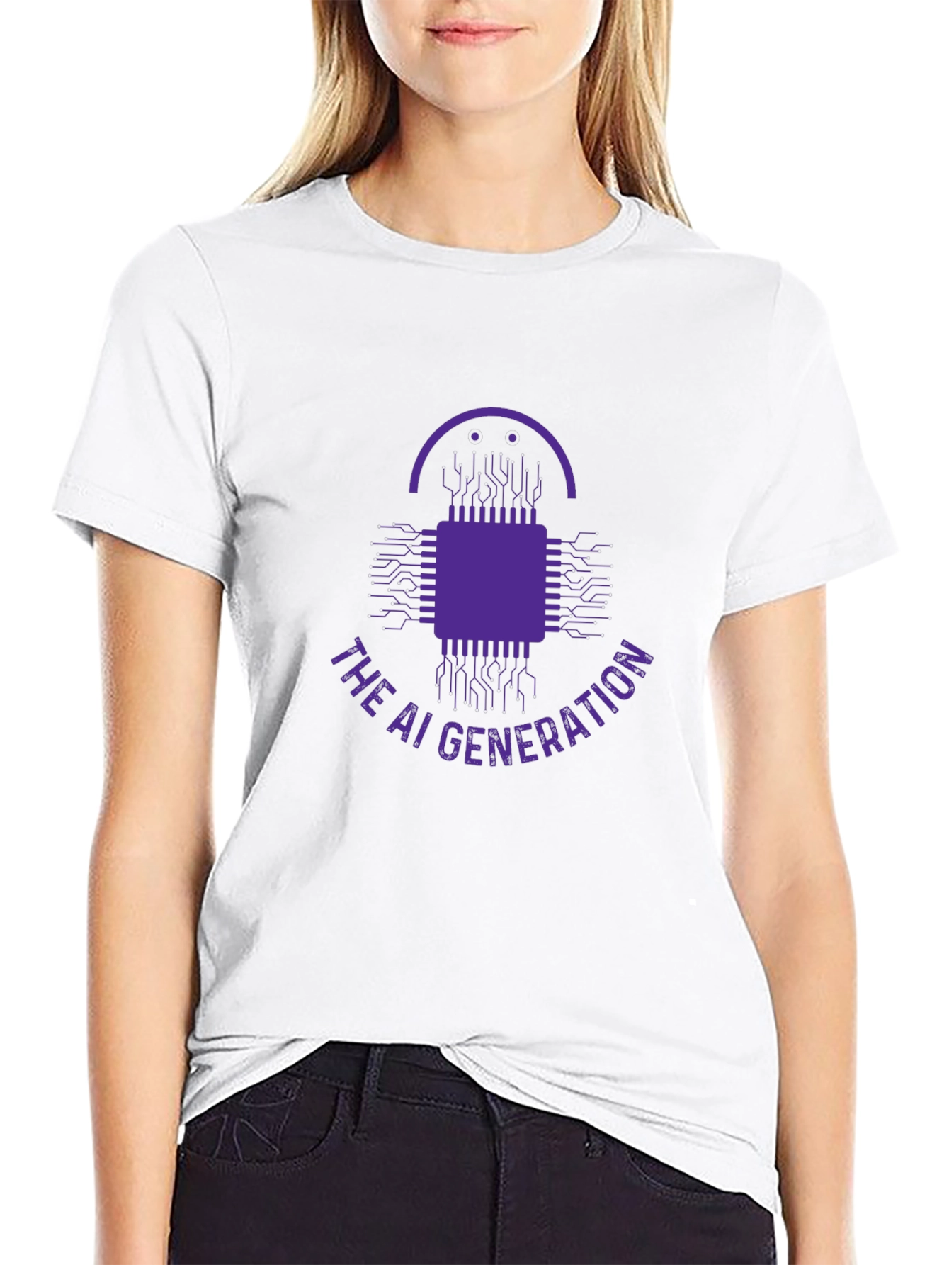 The AI Generation Graphic T-Shirt