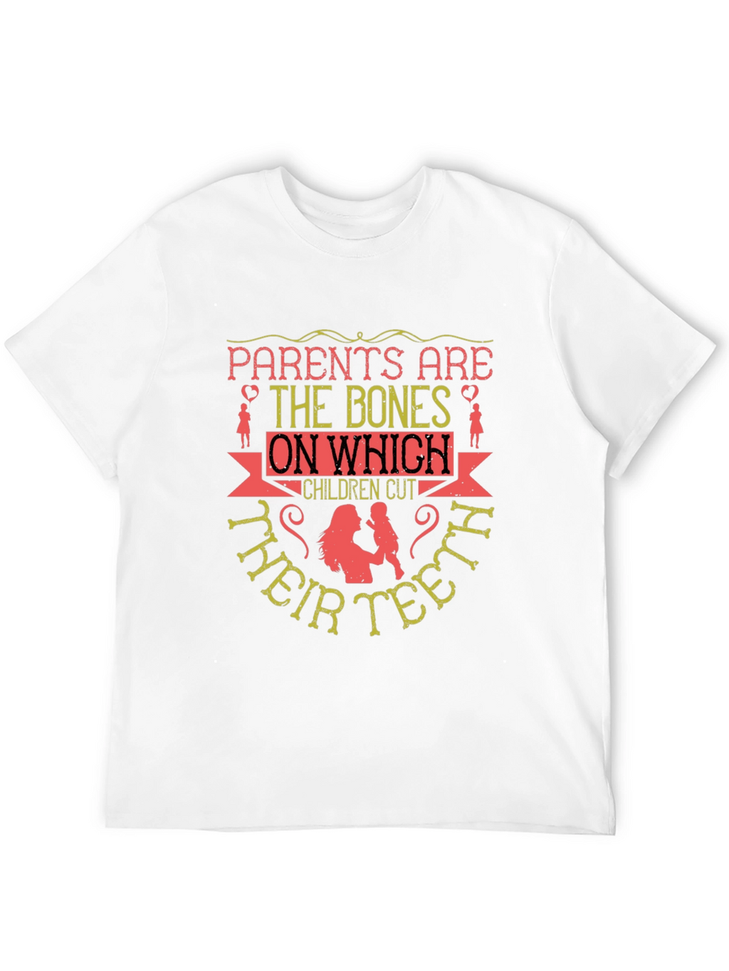 Parents Are The Bones T-Shirt - Black
