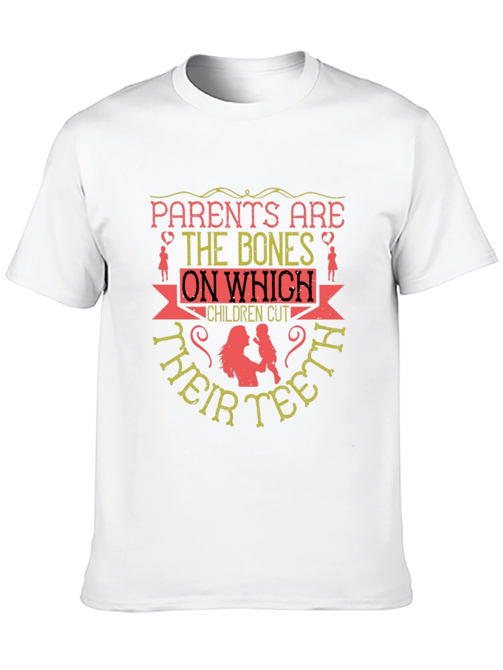 Parents Are The Bones T-Shirt - Black