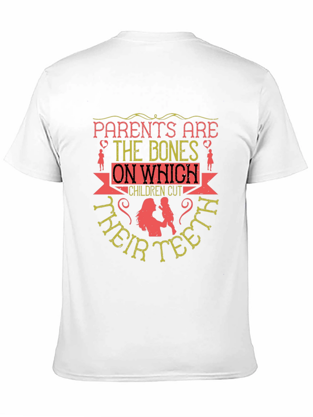Parents Are The Bones T-Shirt - Black