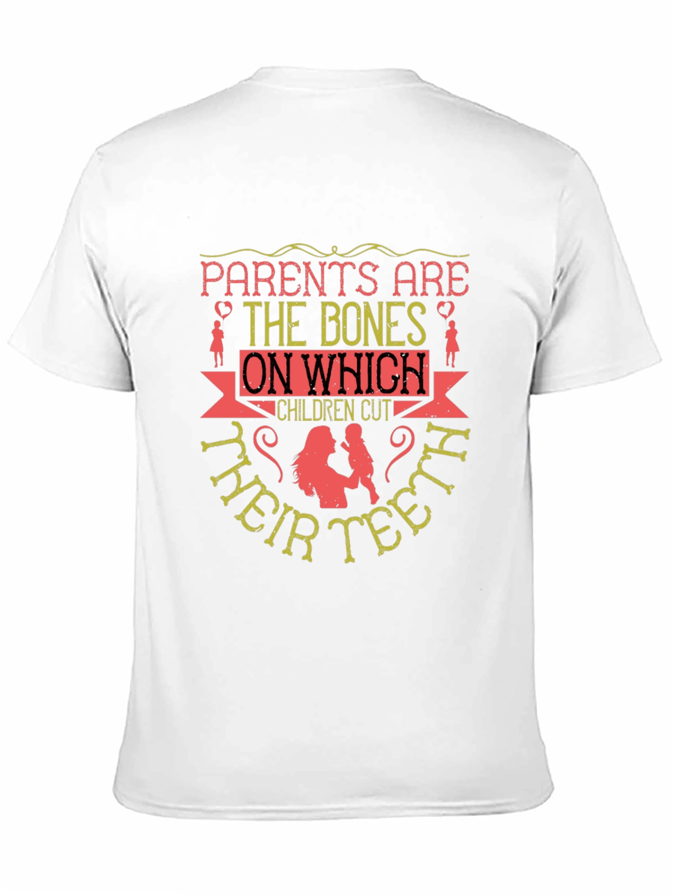 Parents Are The Bones T-Shirt - Black