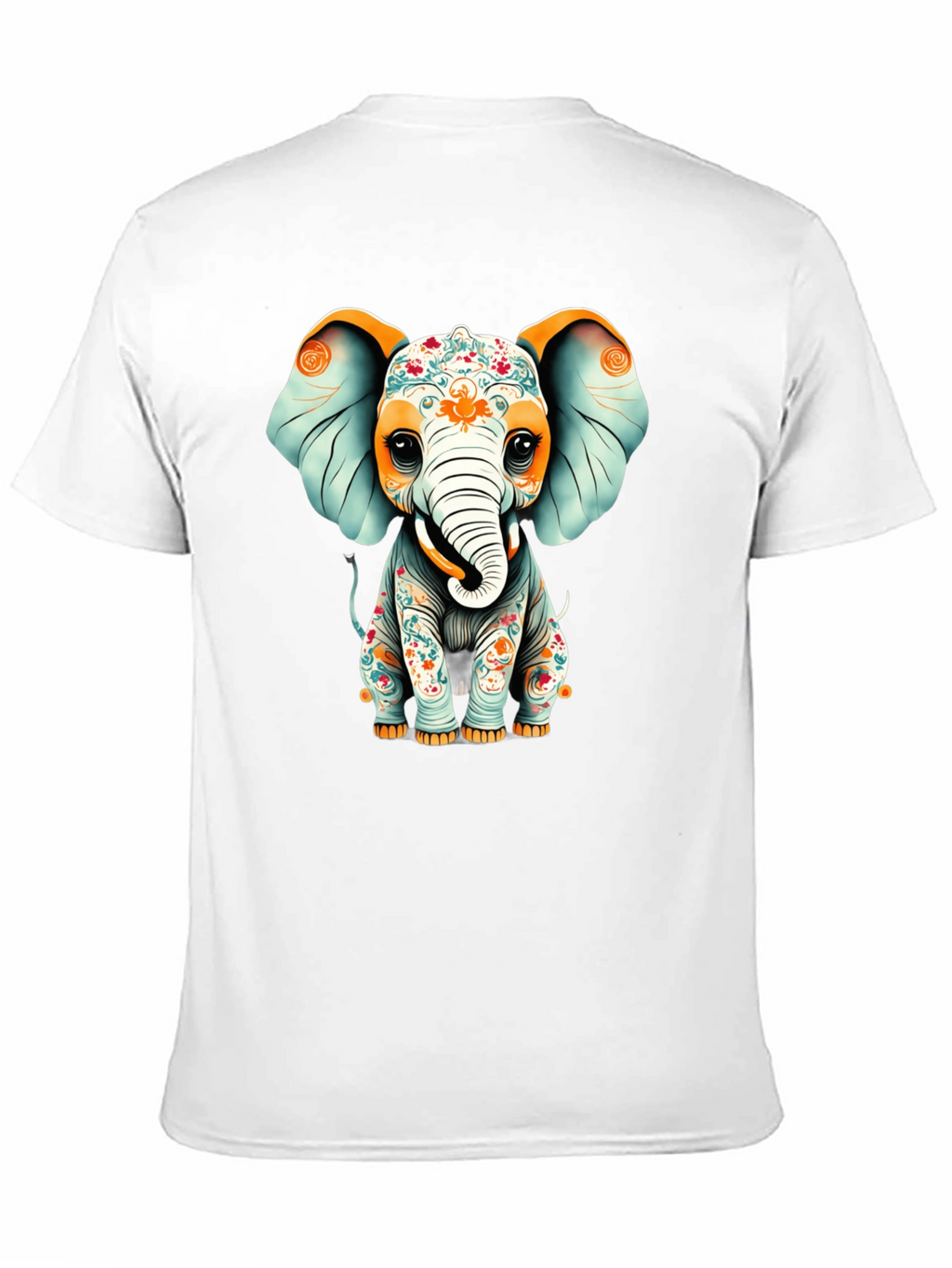 Elephant Graphic T-Shirt - Black