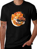 Autumn Tree Graphic Tee - Stylish Nature Inspired Design