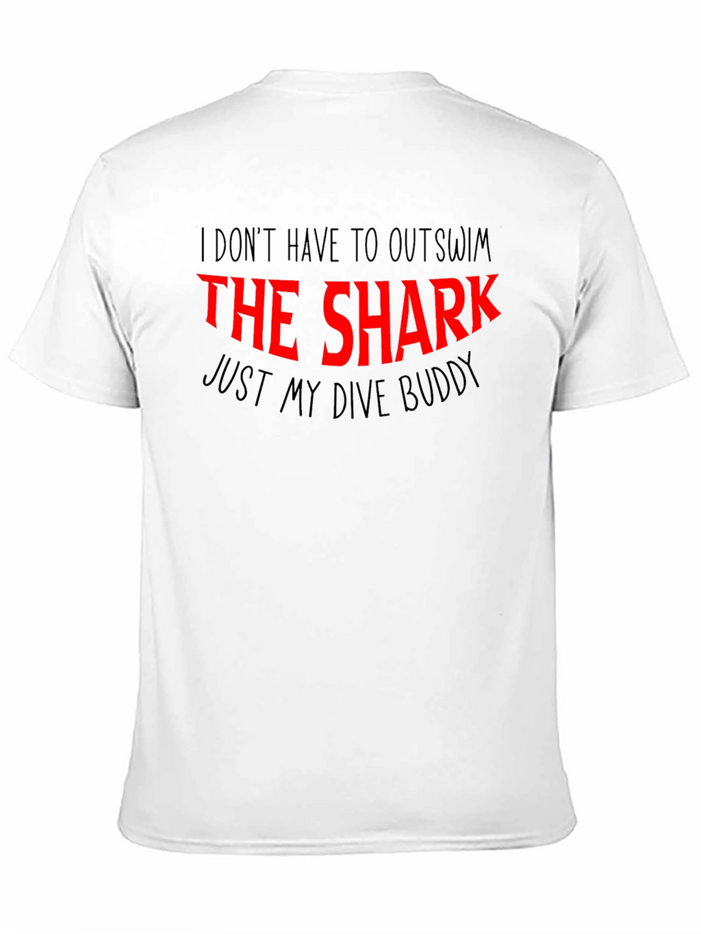 Funny Dive Buddy Shark T-Shirt