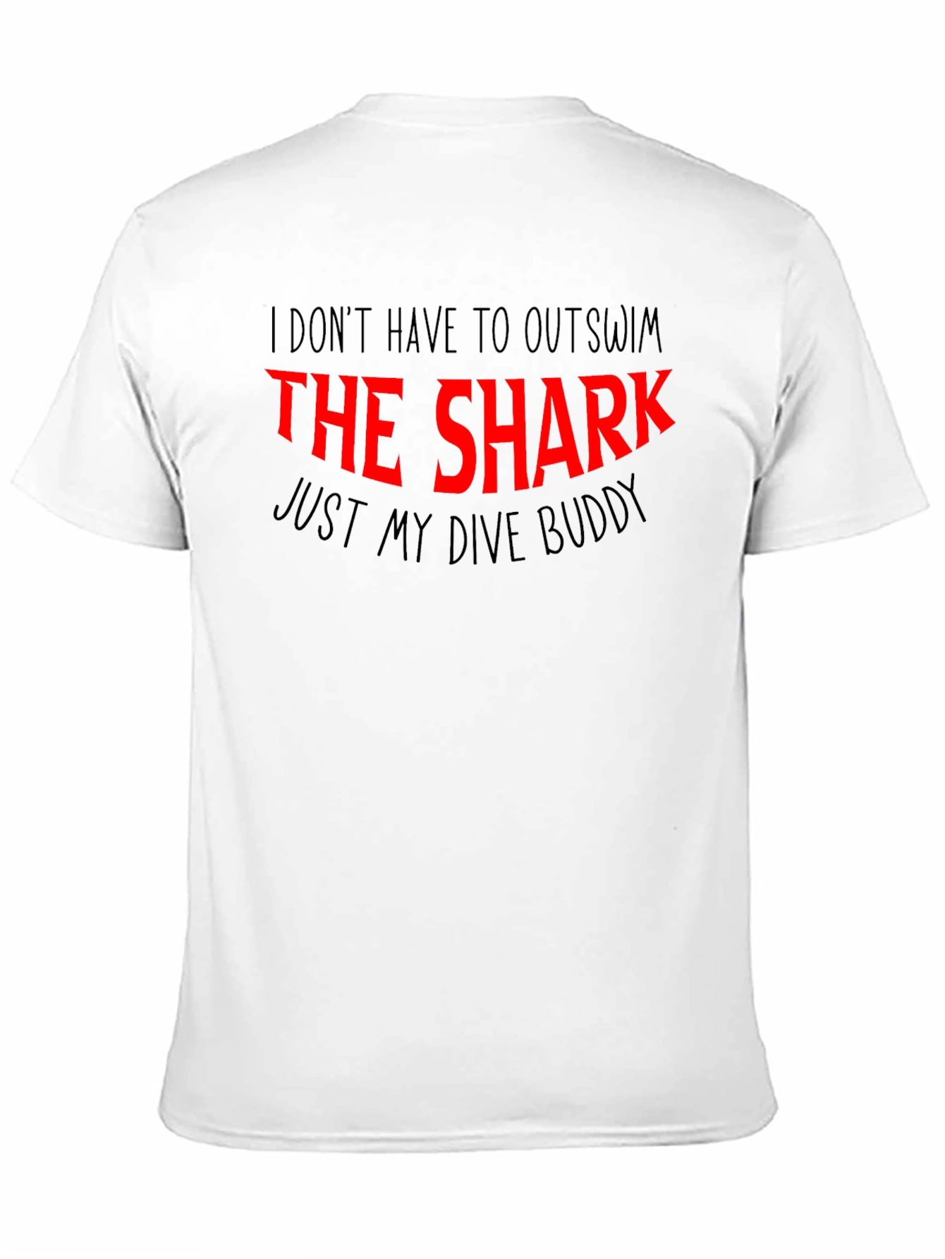 Funny Dive Buddy Shark T-Shirt