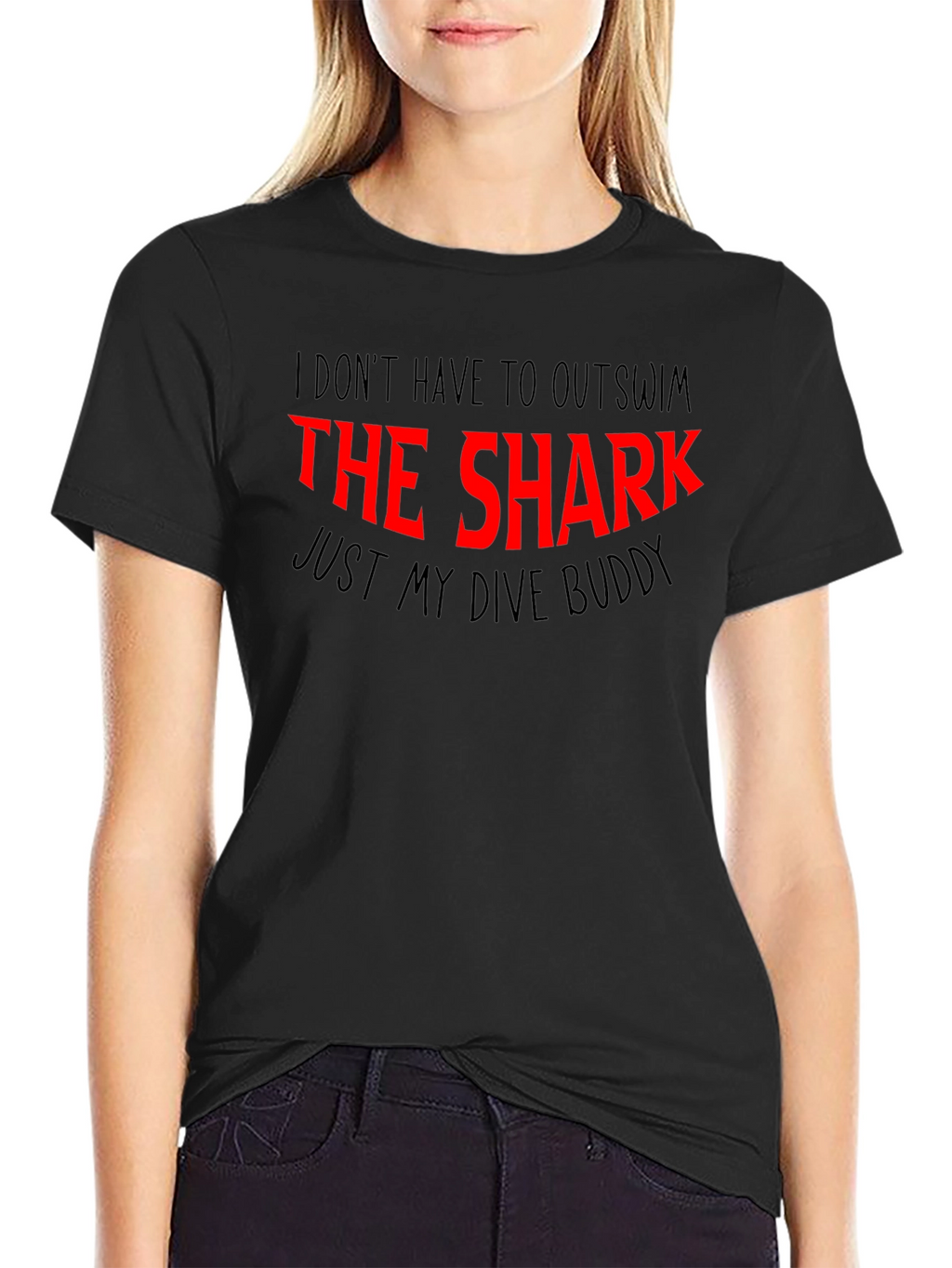 Funny Dive Buddy Shark T-Shirt
