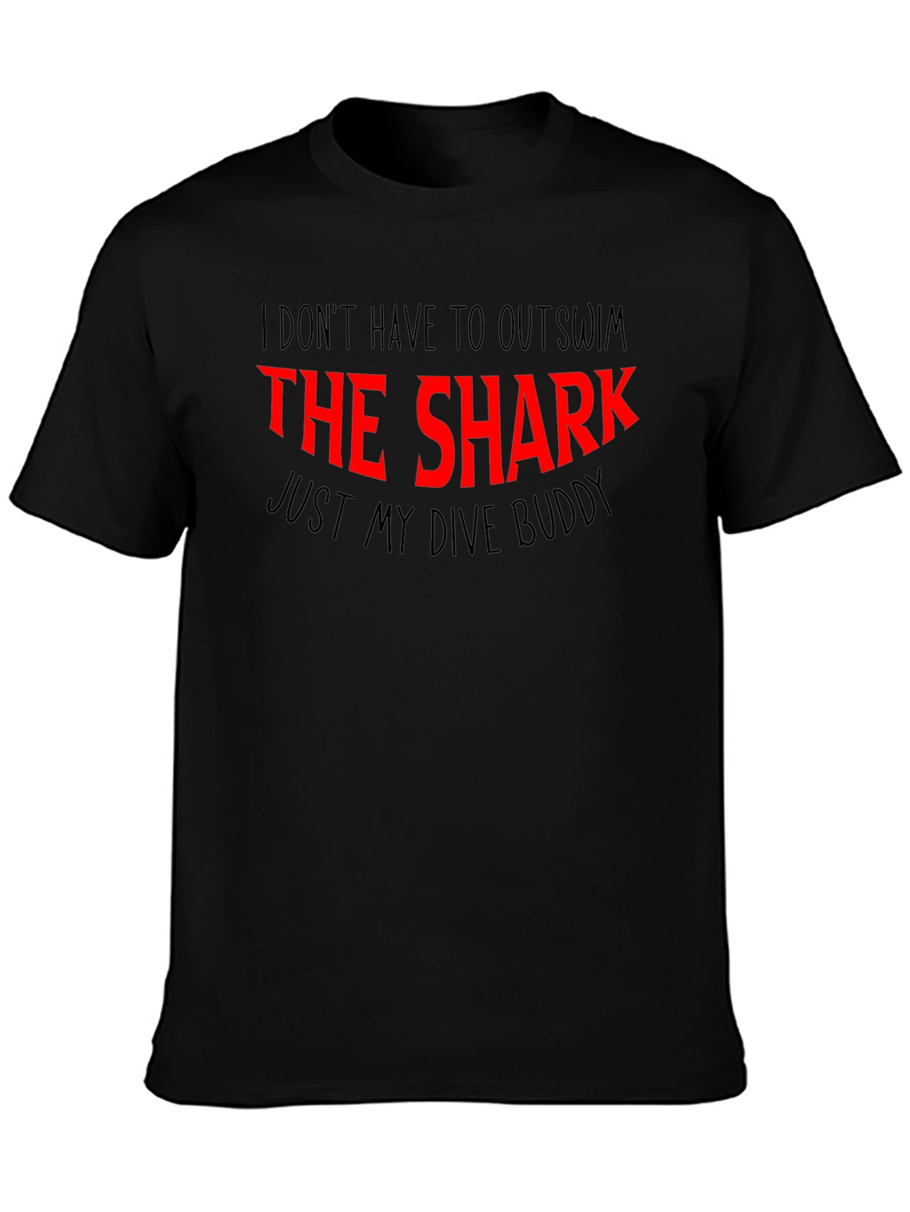 Funny Dive Buddy Shark T-Shirt