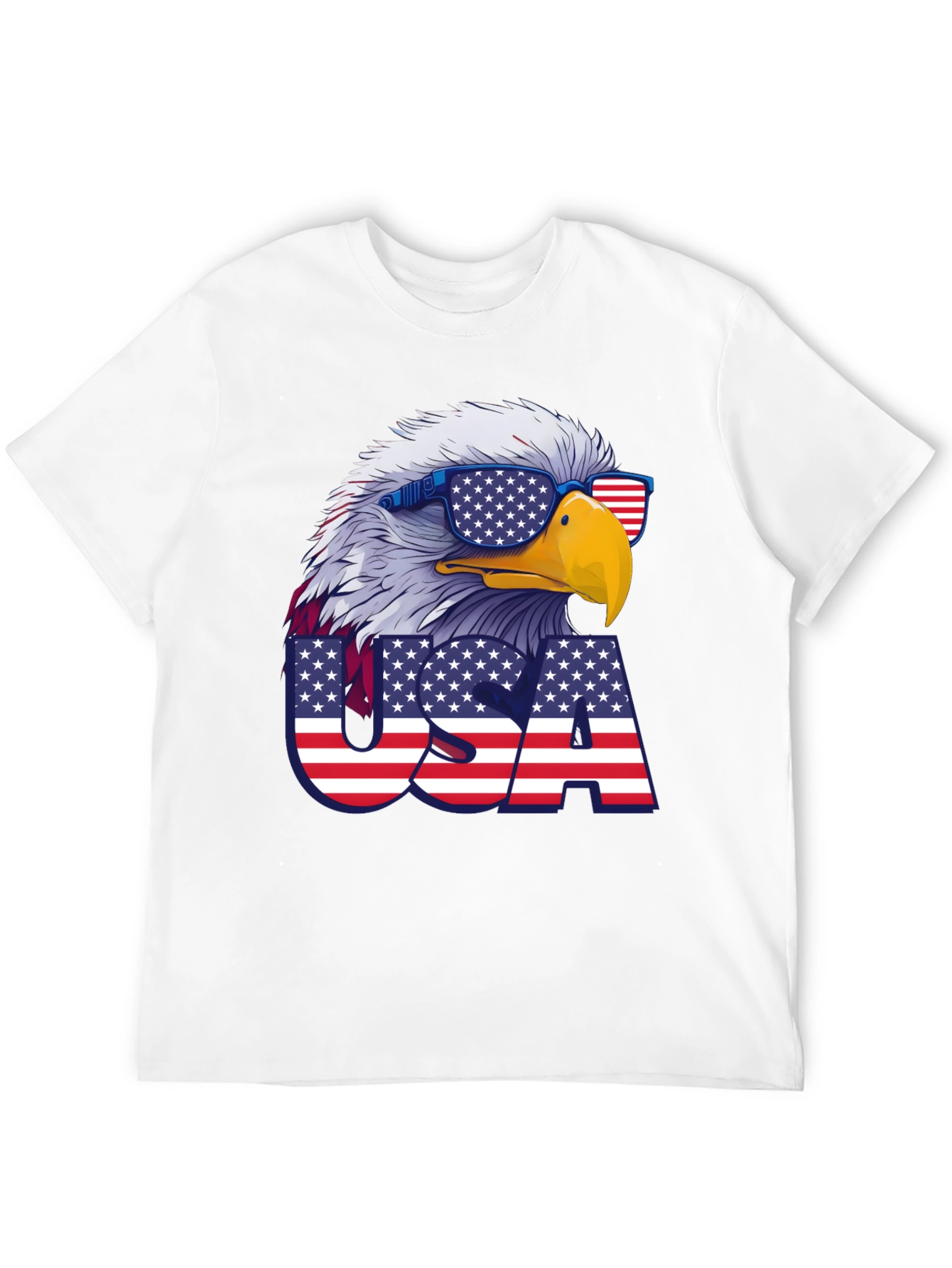 USA Eagle Graphic Tee - Patriotic T-Shirt