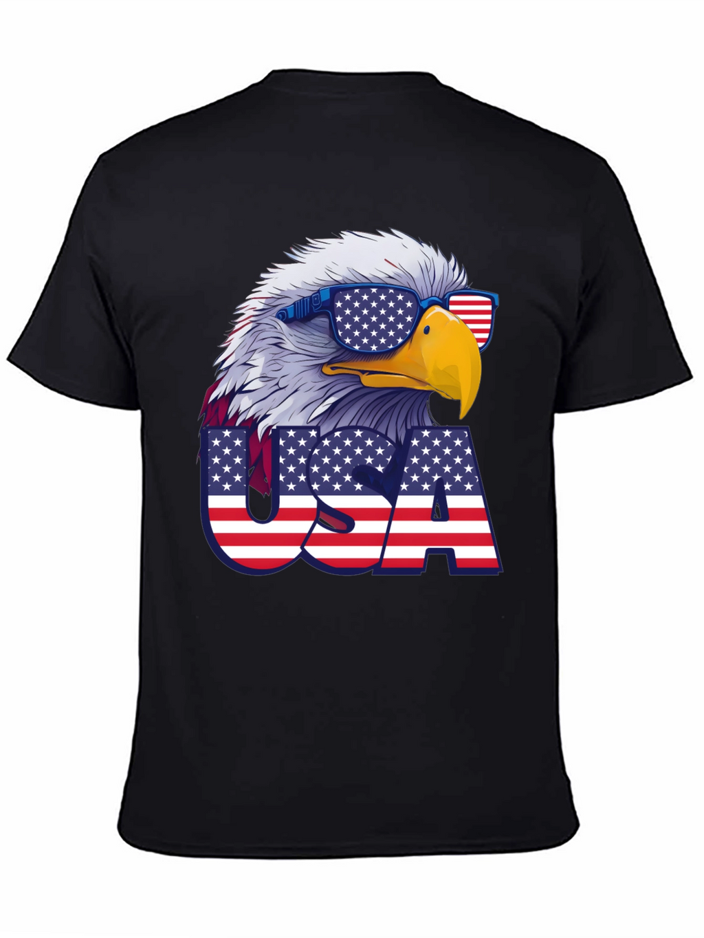 USA Eagle Graphic Tee - Patriotic T-Shirt