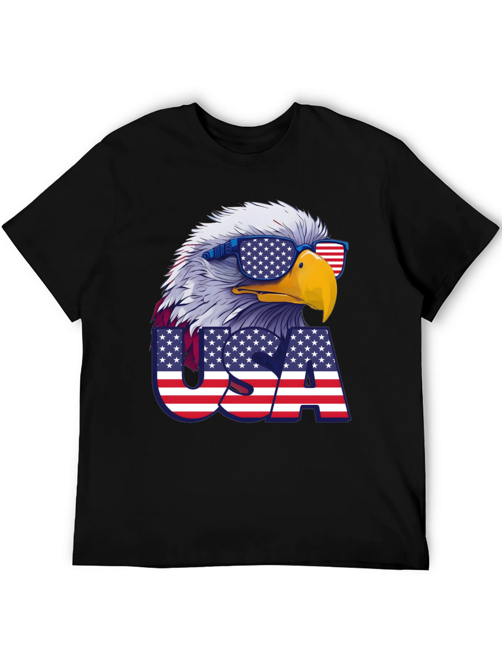 USA Eagle Graphic Tee - Patriotic T-Shirt
